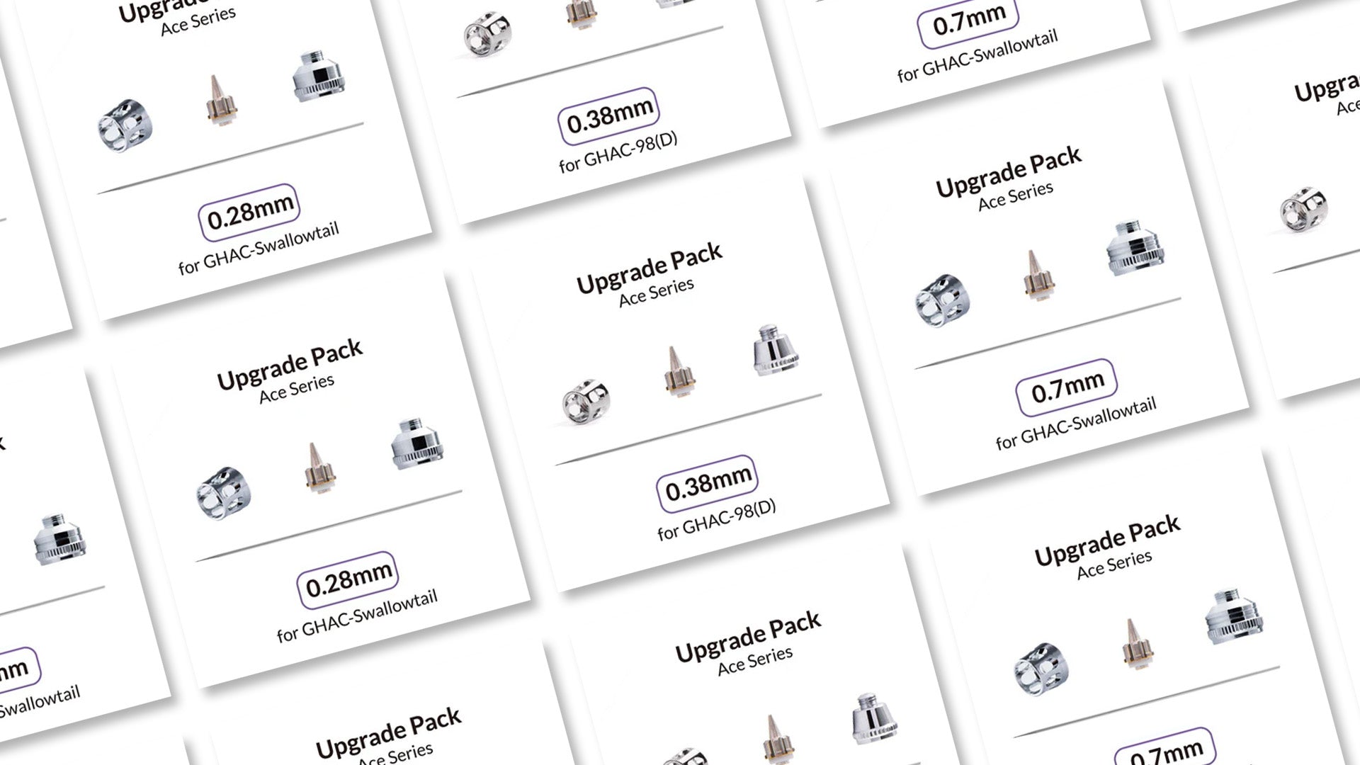 Airbrush Upgrade Packs