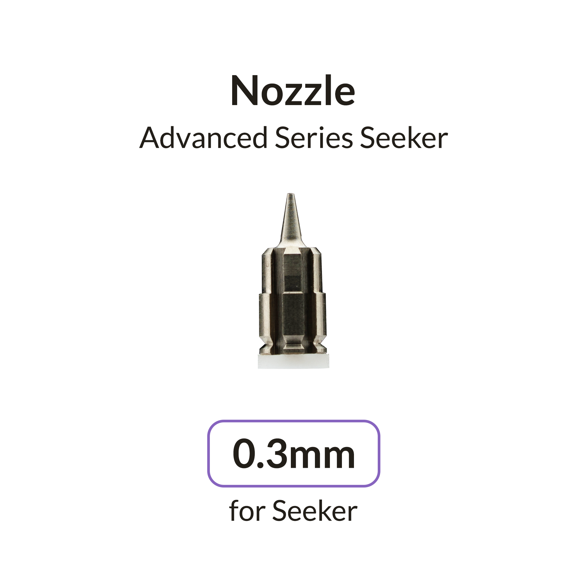 0.3mm Airbrush Nozzle for Seeker Airbrush
