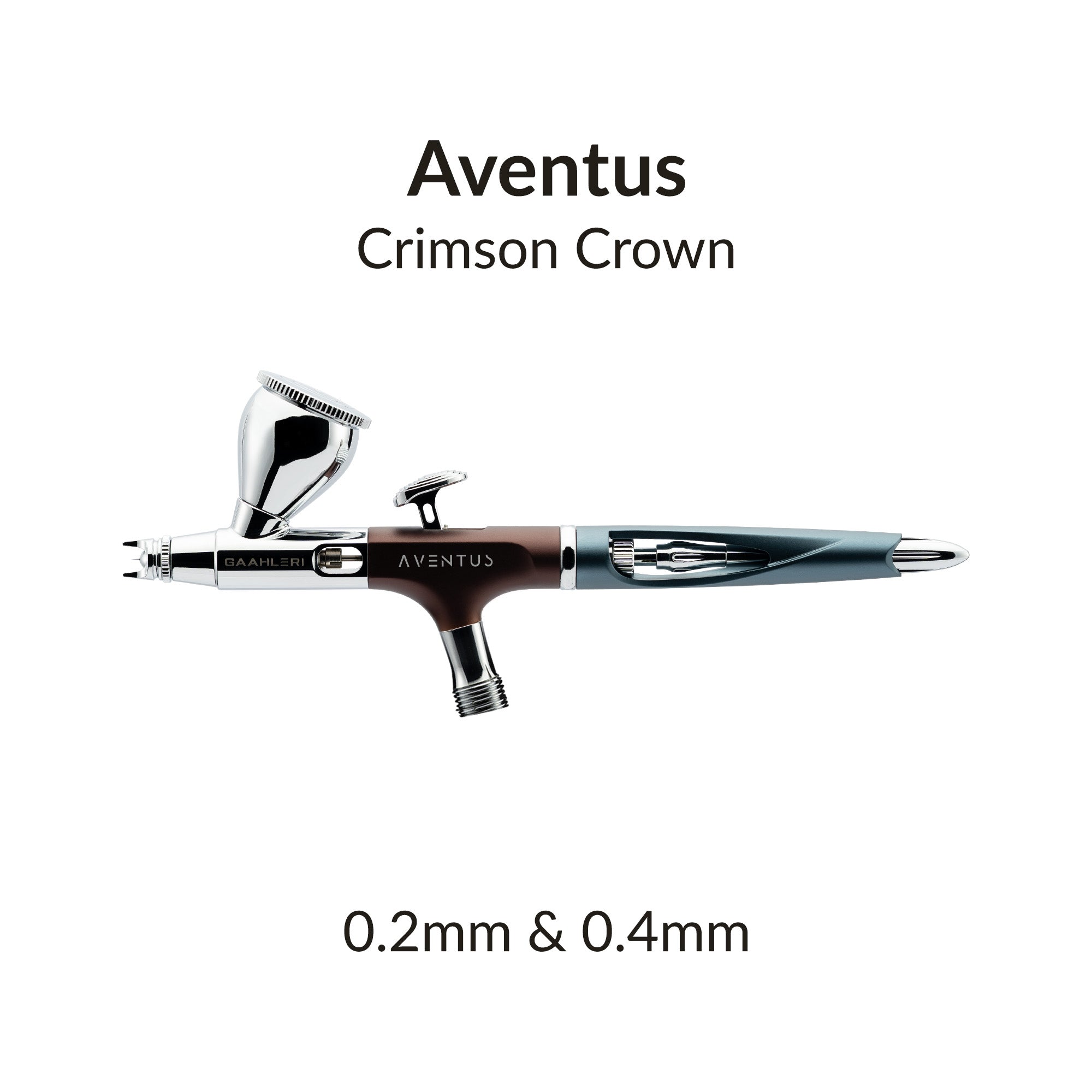 Aventus 0.2 & 0.4mm Airbrush Crimson Crown | Gaahleri