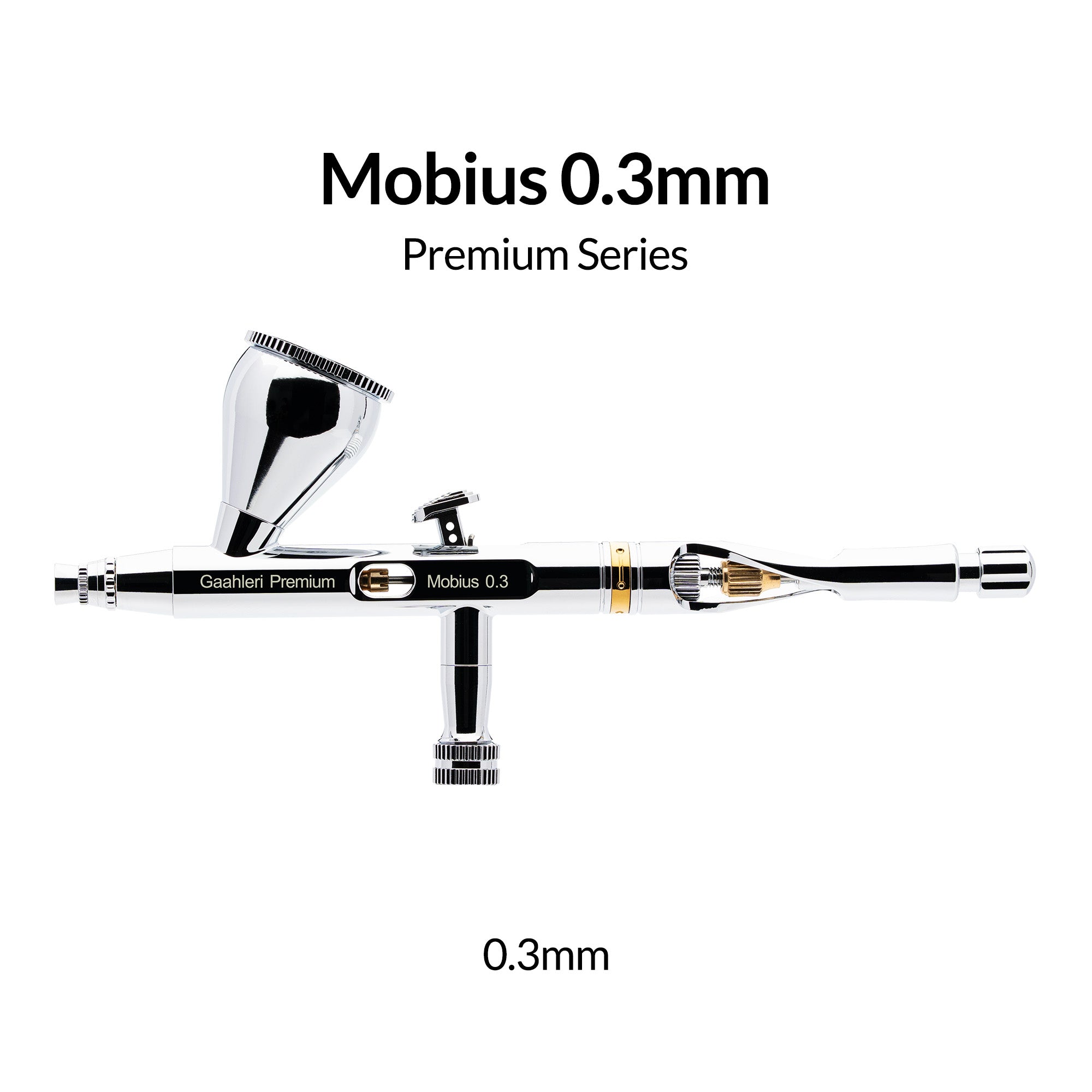 Premium Series GHPM-Mobius 0.3mm Airbrush