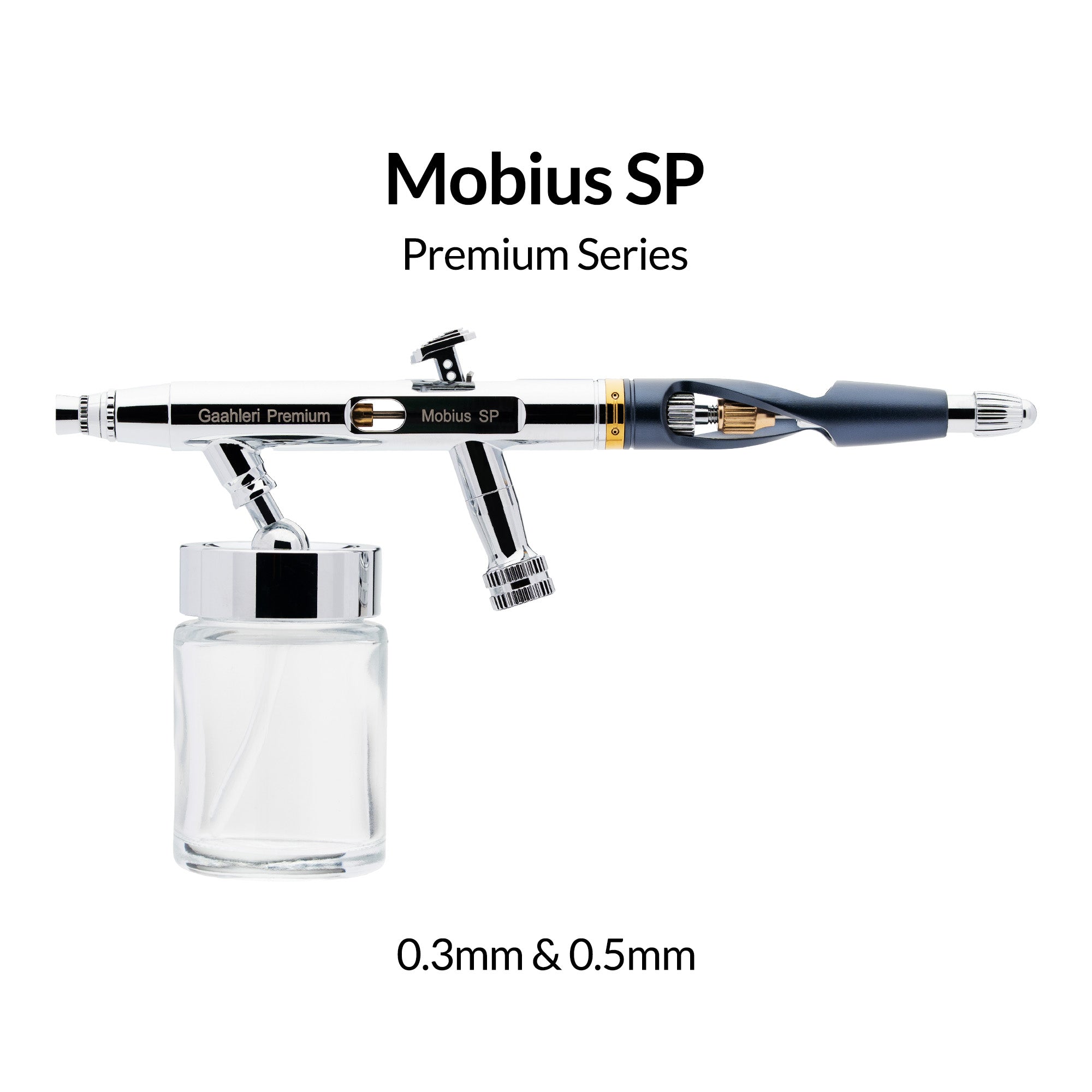 Premium Series GHPM-Mobius SP 0.3 & 0.5mm Airbrush