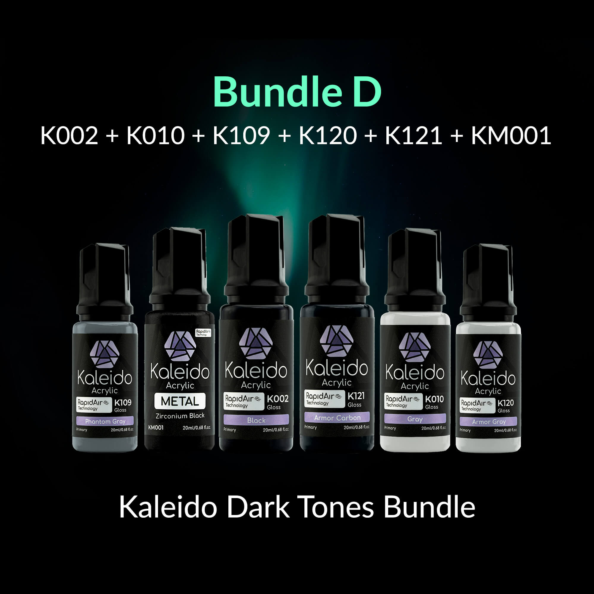 Kaleido Dark Tones Bundle