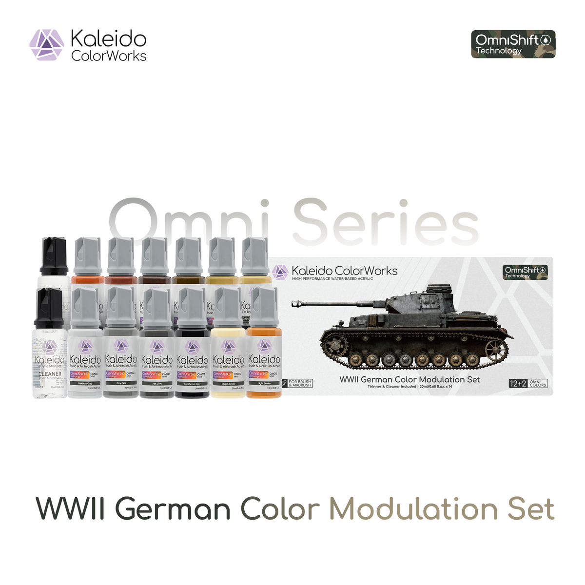 WWII German Color Modulation Set