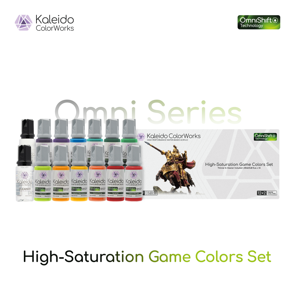 High-Saturation Game Colors Set