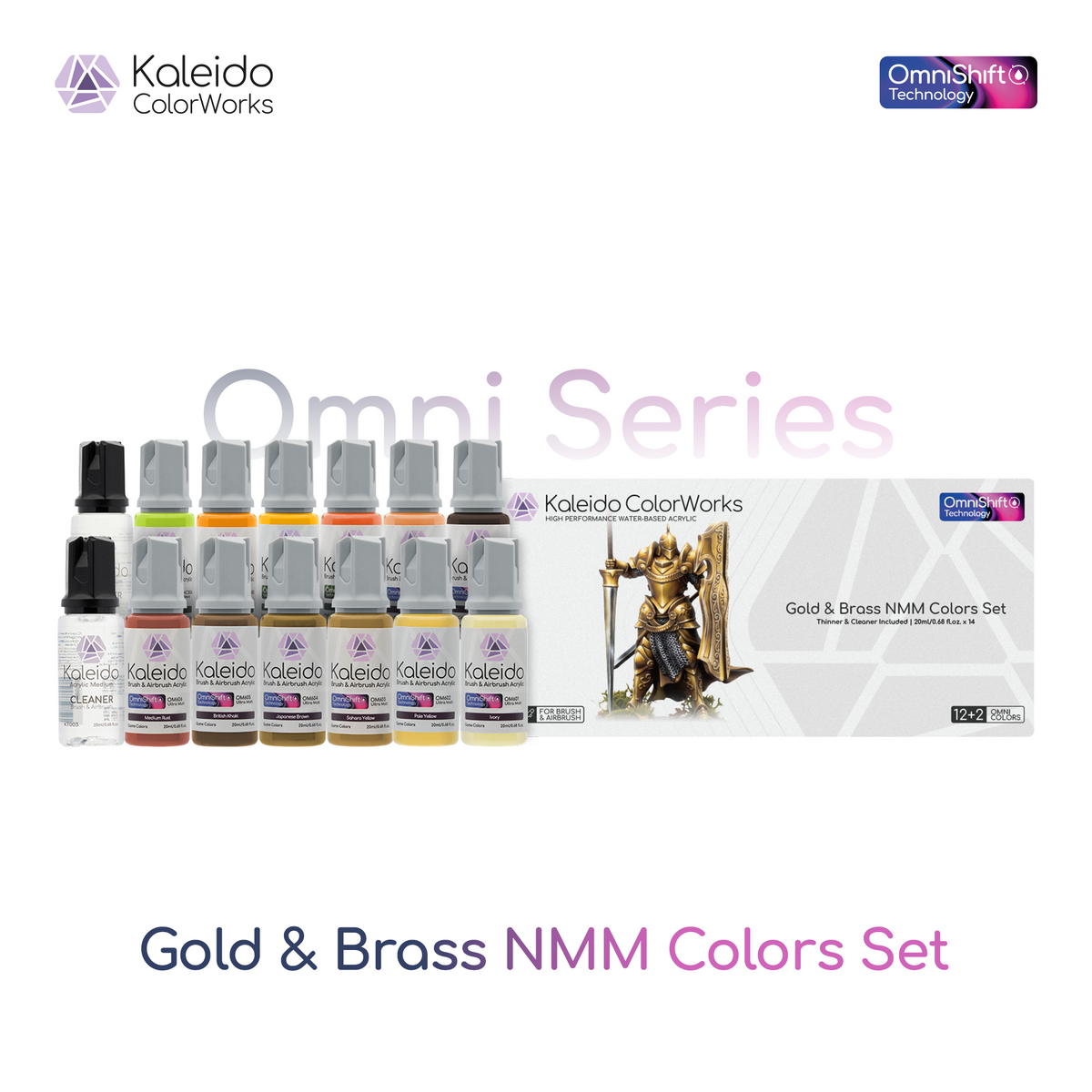 Gold & Brass NMM Colors Set