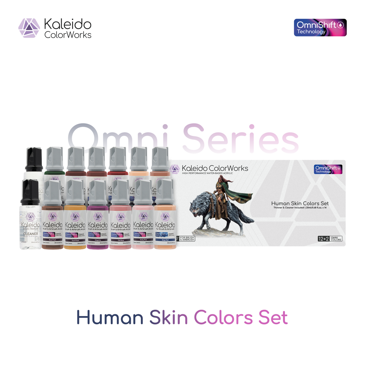 Human Skin Colors Set