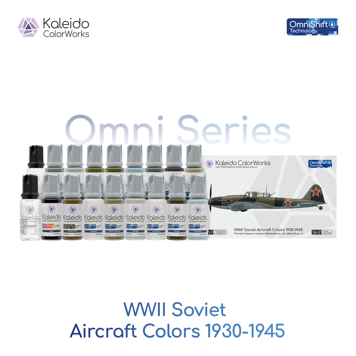 WWII Soviet Aircraft Colors 1930-1945 Set