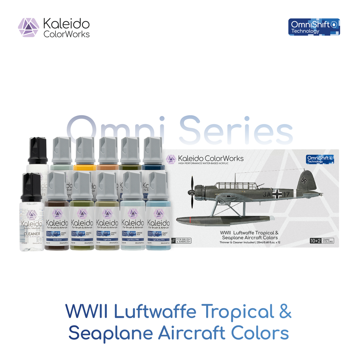 WWII Luftwaffe Tropical & Seaplane Aircraft Colors Set