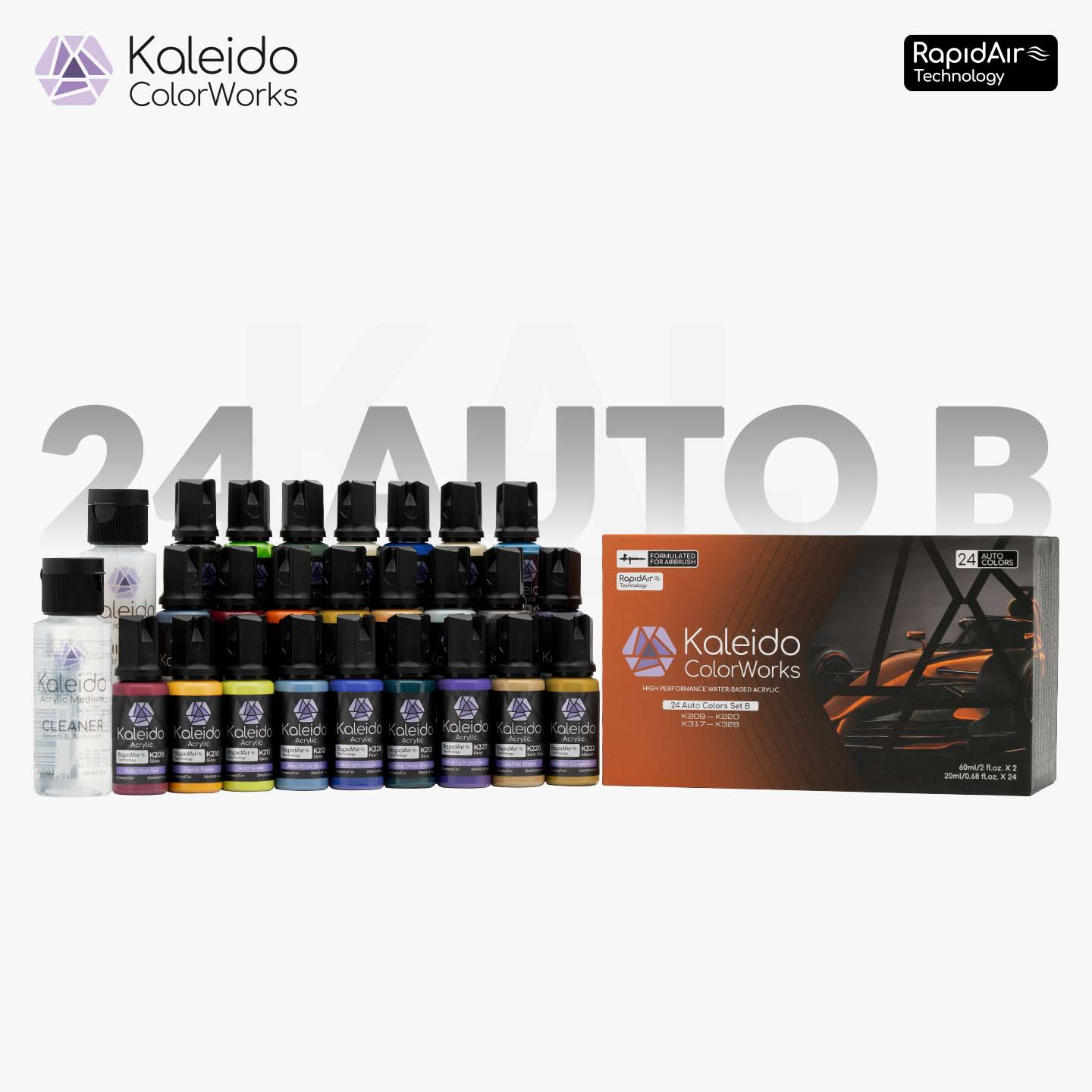 24 Auto Colors Set B-Set