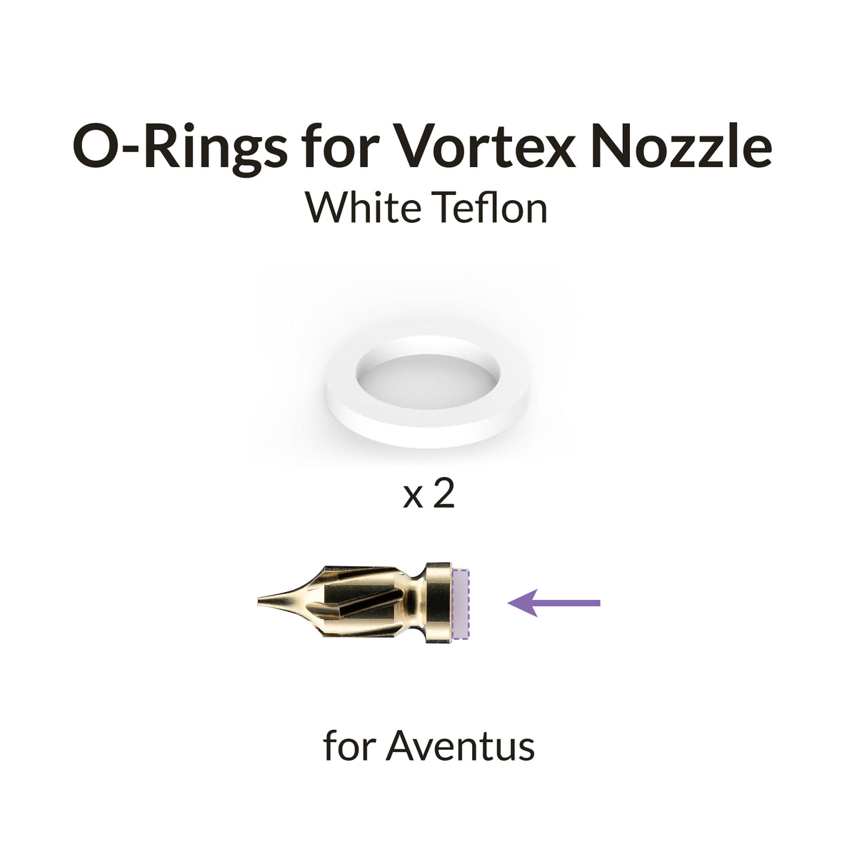 Aventus White O-Rings