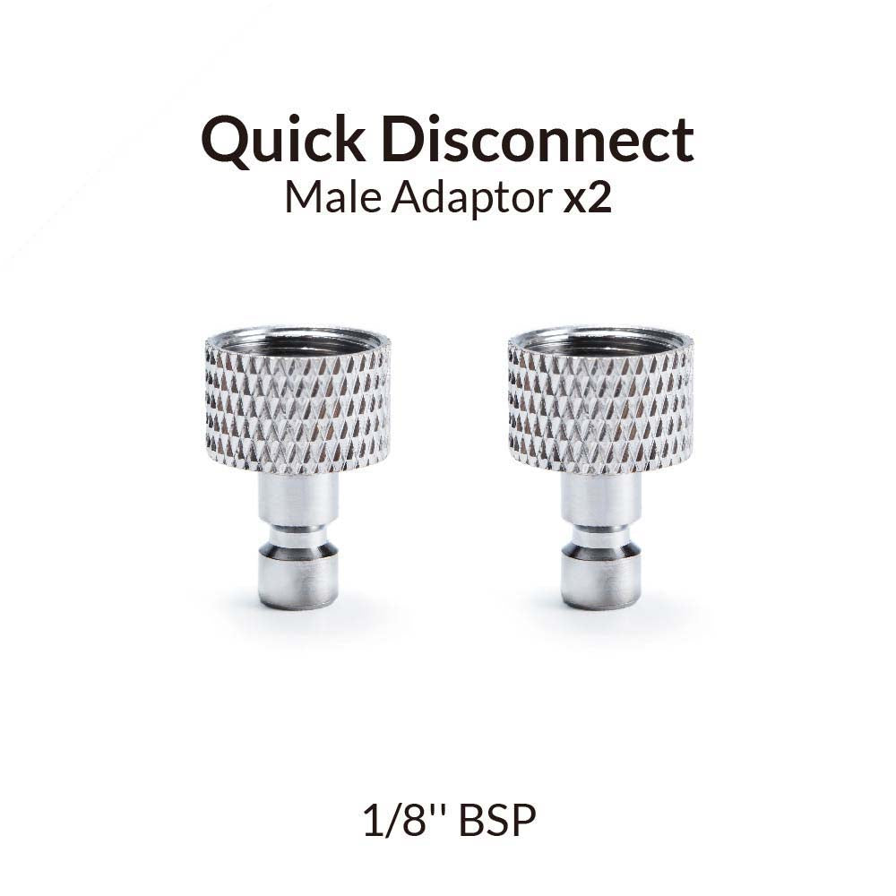 Airbrush Quick Male Adapter ( 2 Pcs )