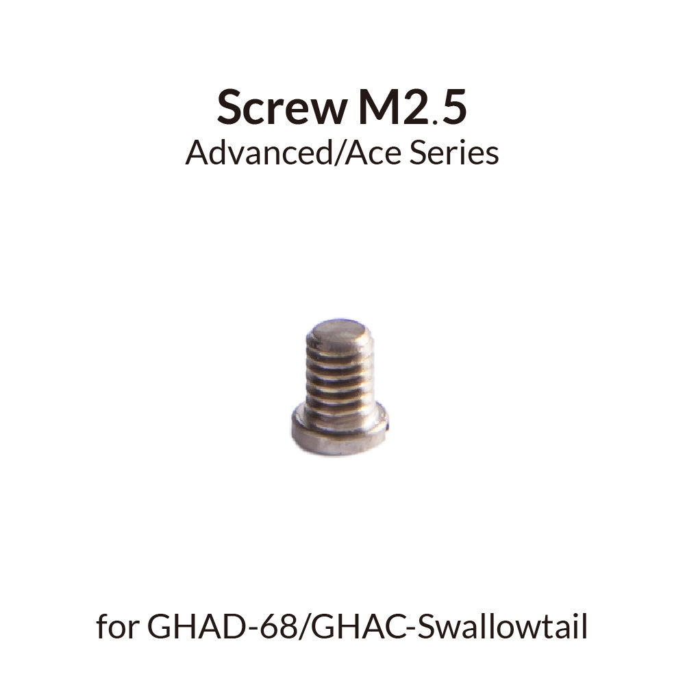 Airbrush M2.5 Screw for GHAD-68/Swallowtail