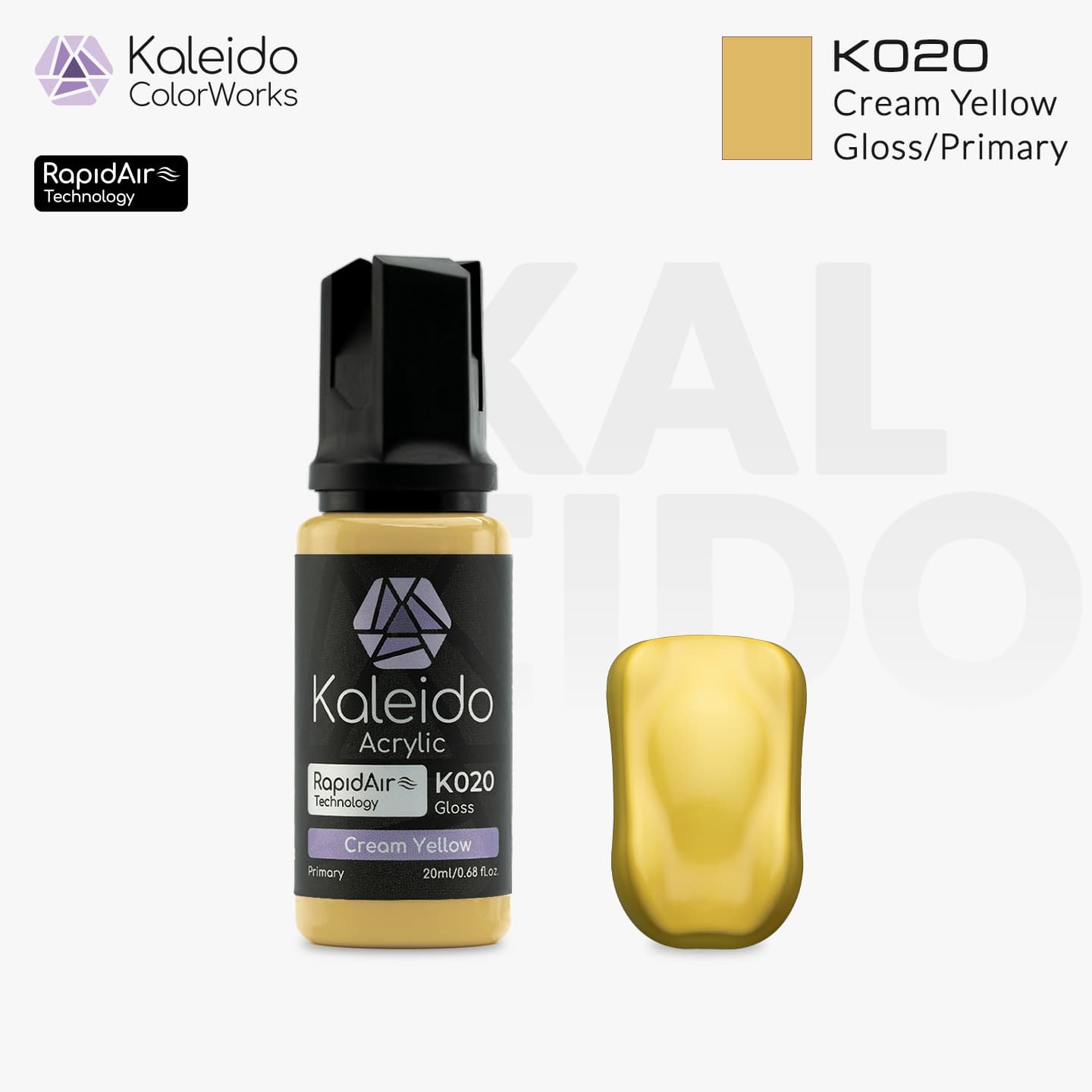 K020 Cream Yellow 20ml