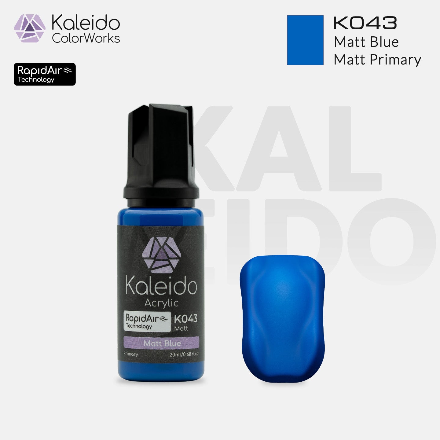 K043 Matt Blue 20ml