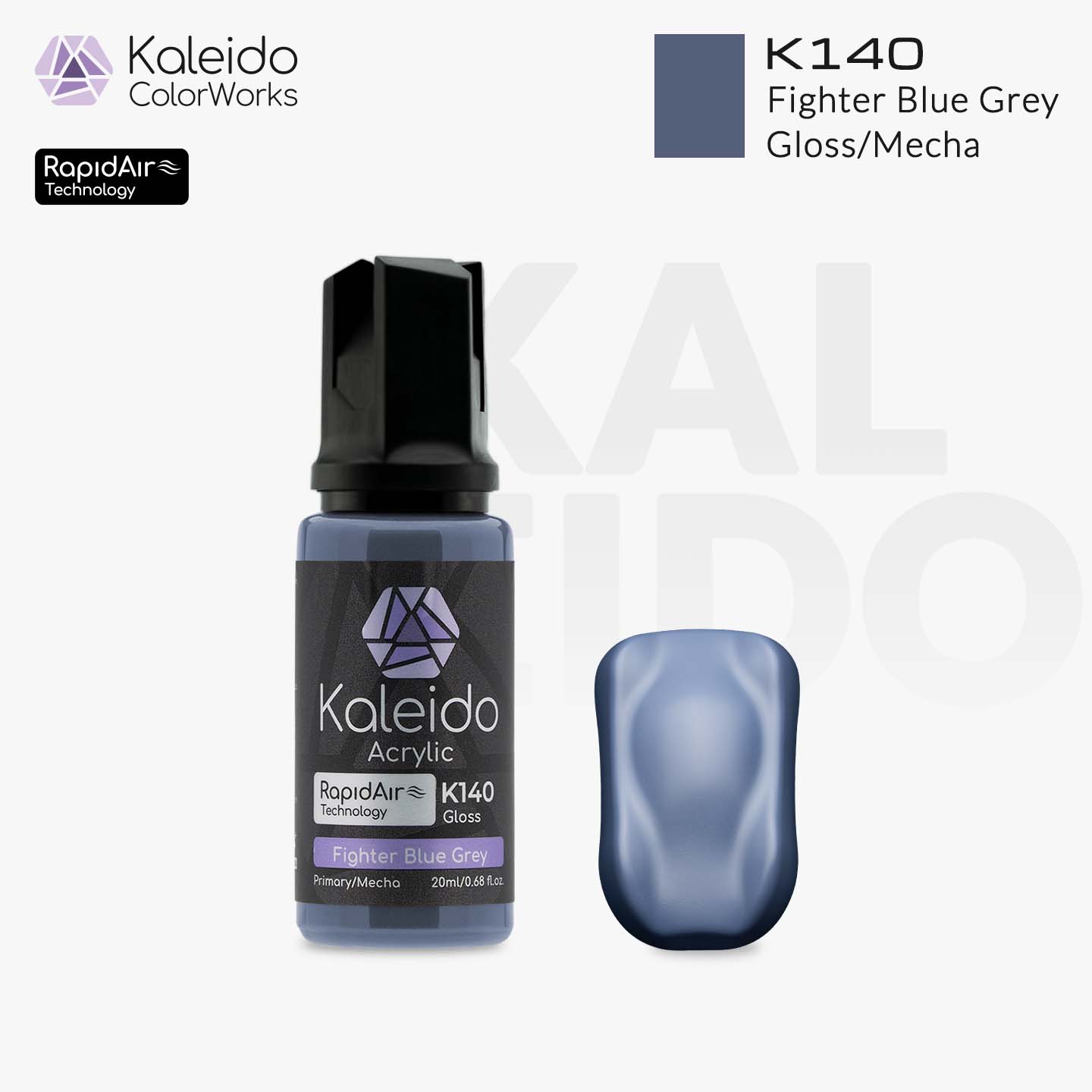 K140 Fighter Blue Grey