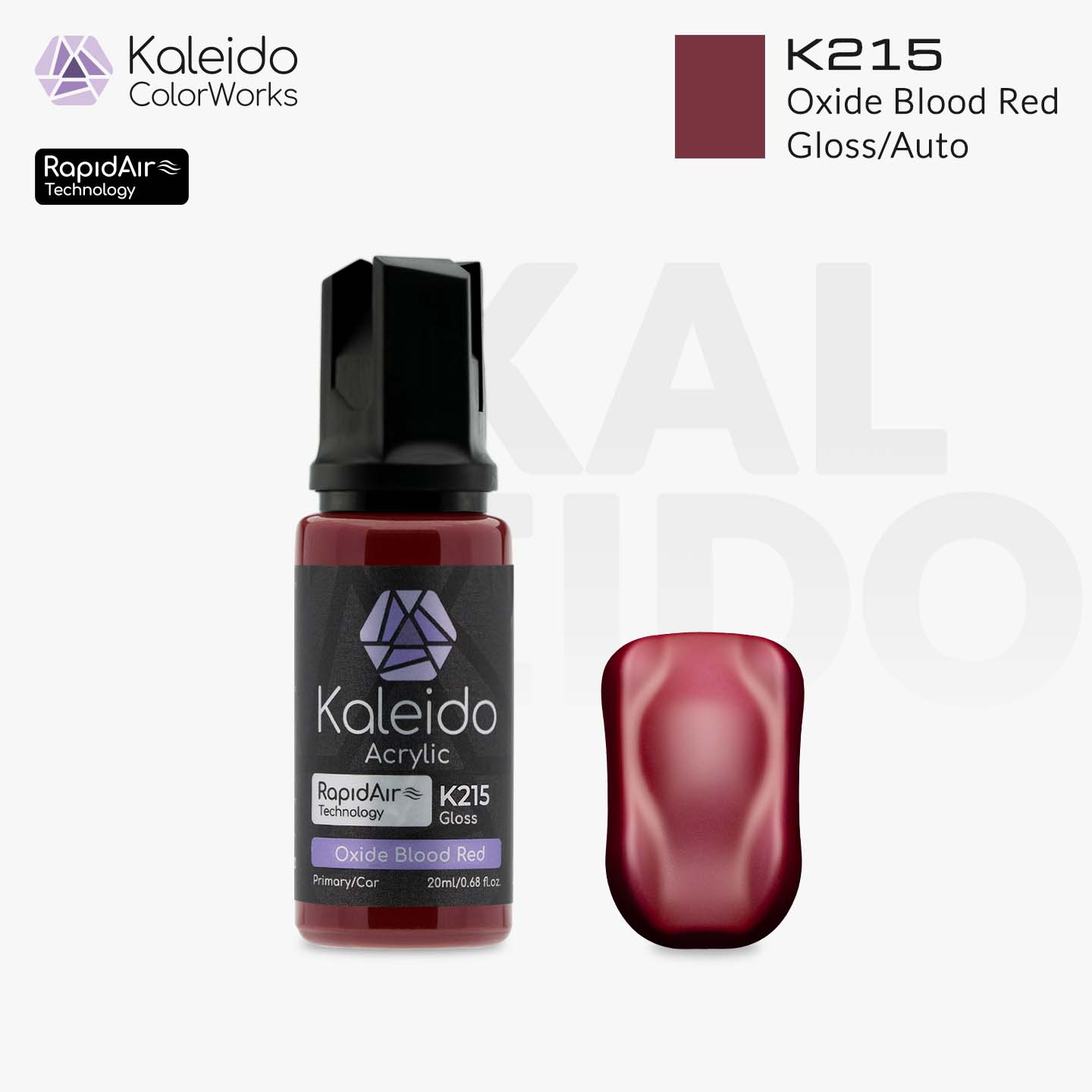 K215 Oxide Blood Red