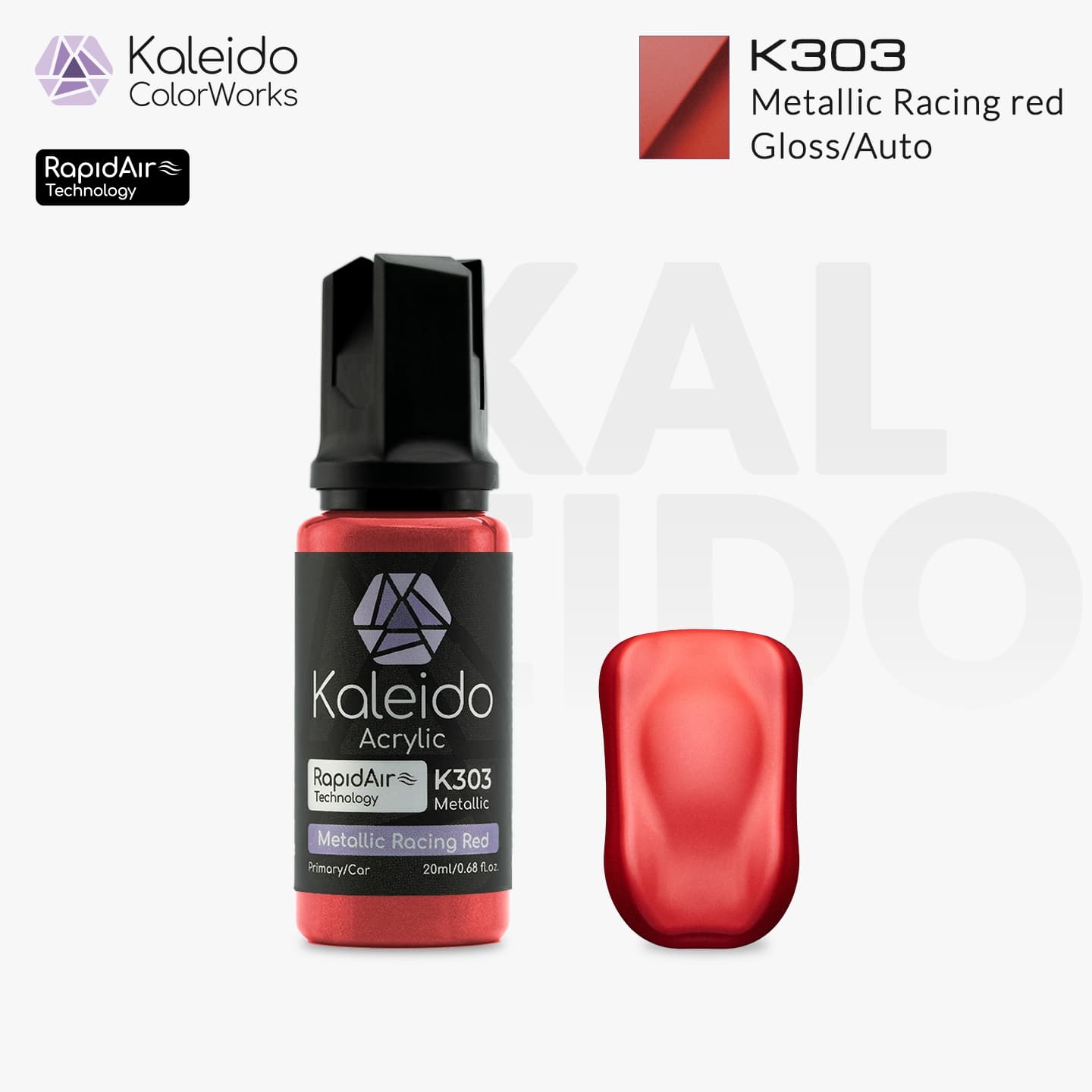 K303 Metallic Racing red 20ml