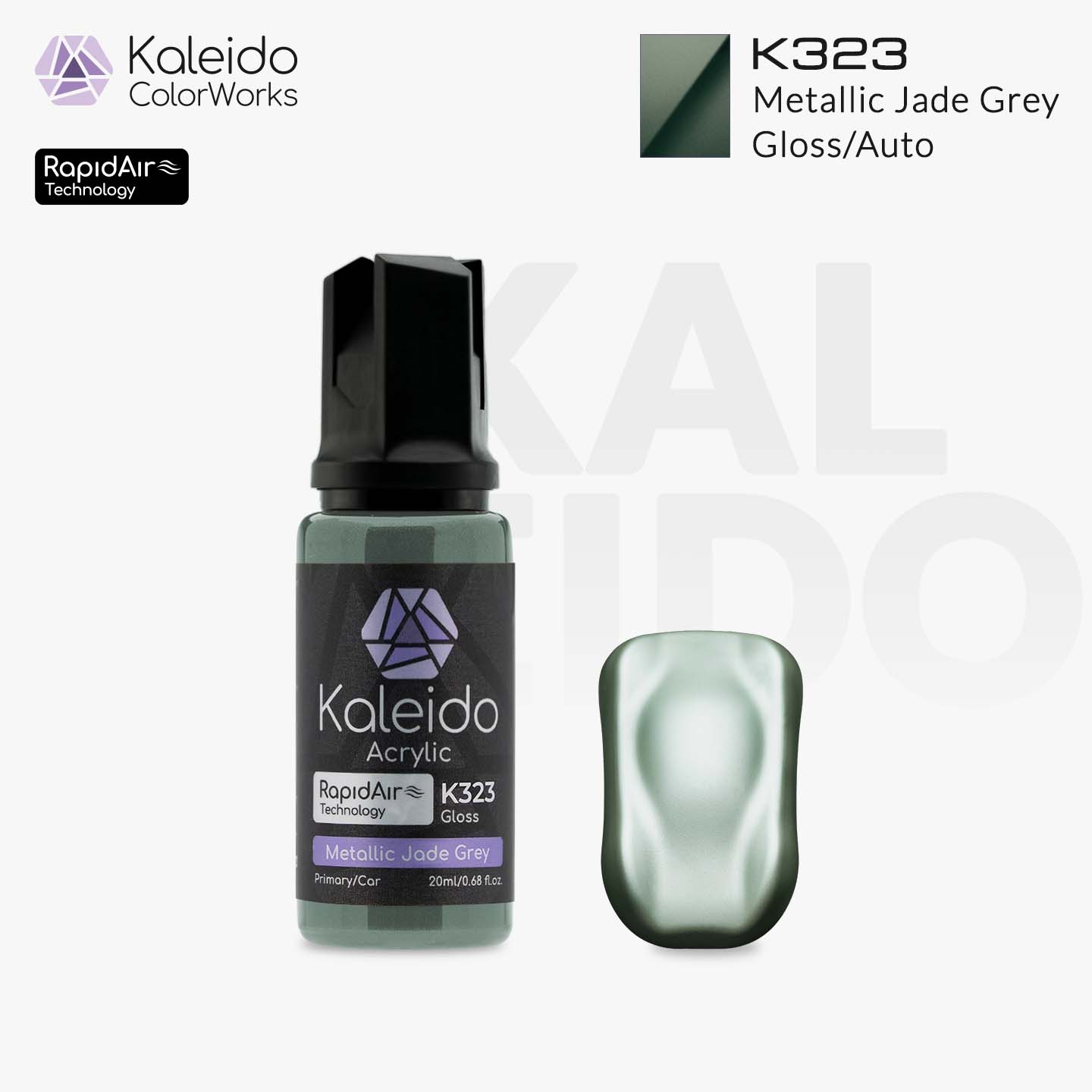 K323 Metallic Jade Grey