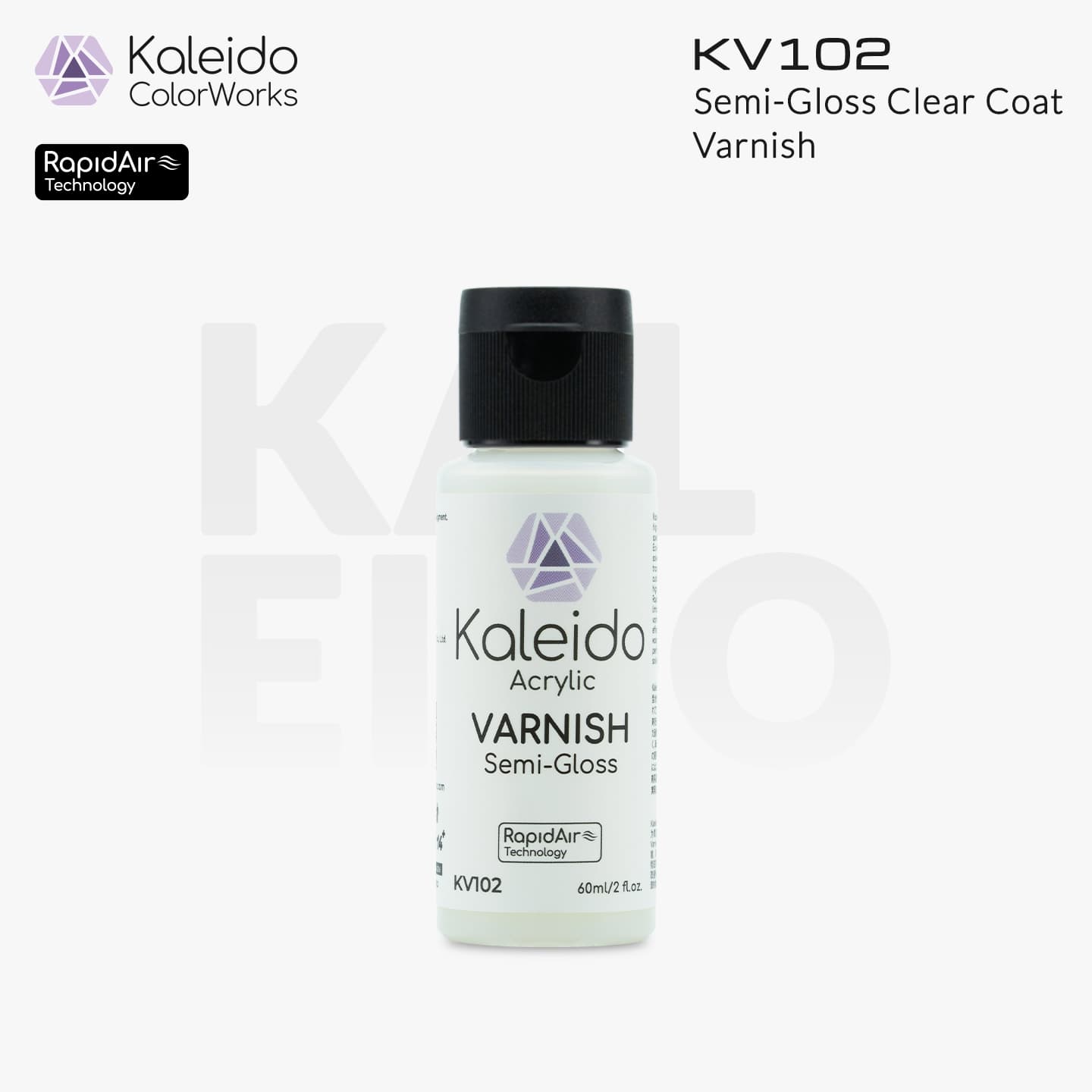 KV102 Varnish Semi-Gloss 60ml