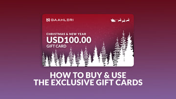 How To Buy & Use Gaahleri's Christmas & New Year Gift Card