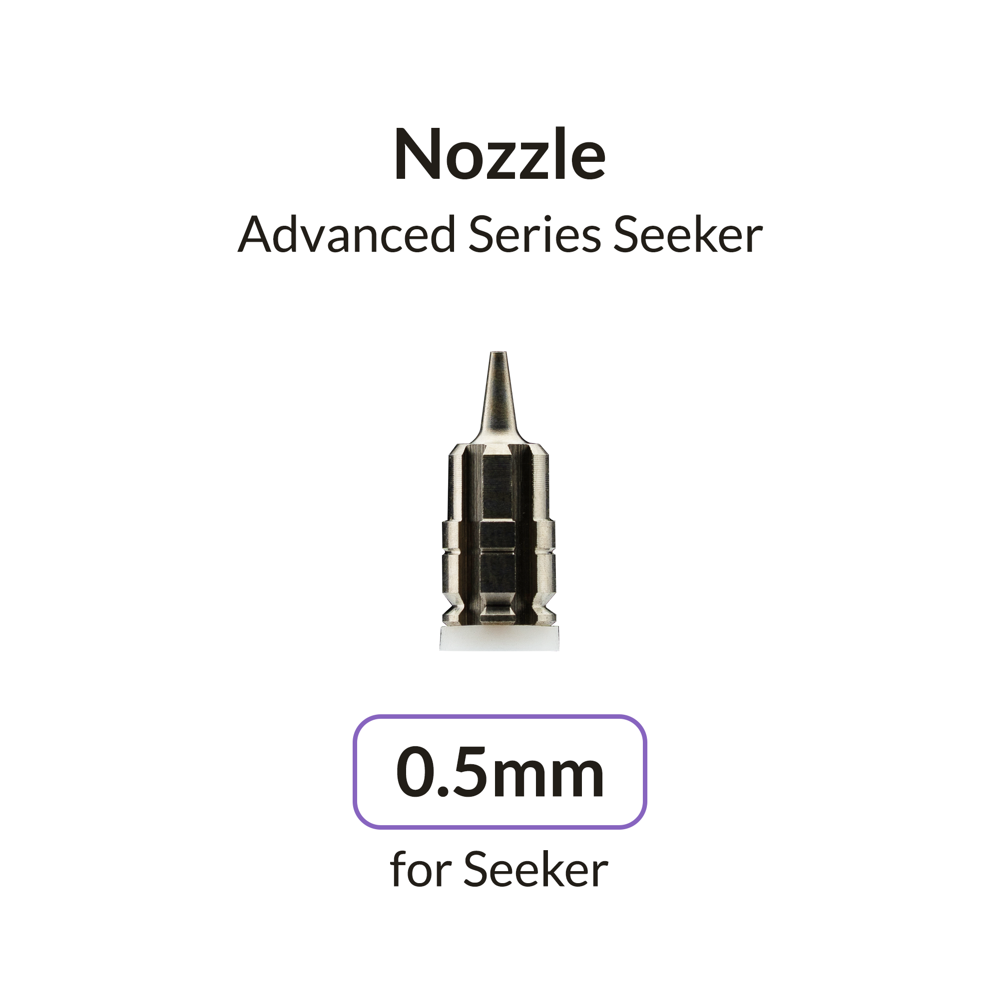 0.5mm Airbrush Nozzle for Seeker Airbrush
