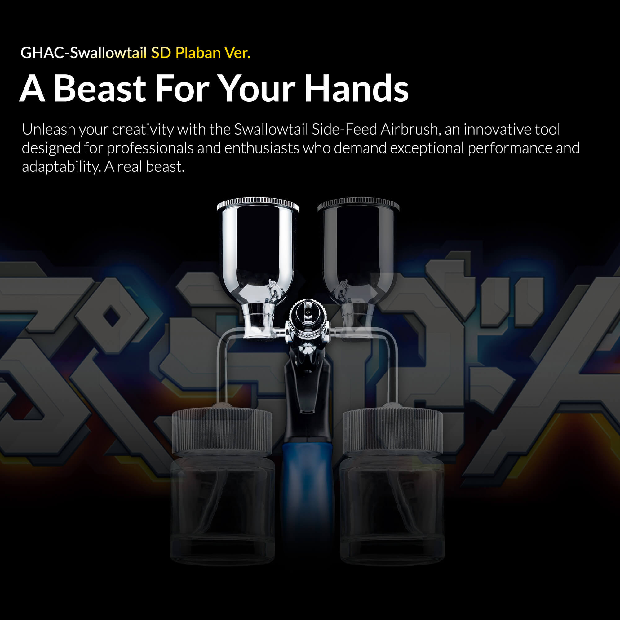 Ace Series GHAC-Swallowtail SD Plaban Ver. Airbrush – Gaahleri