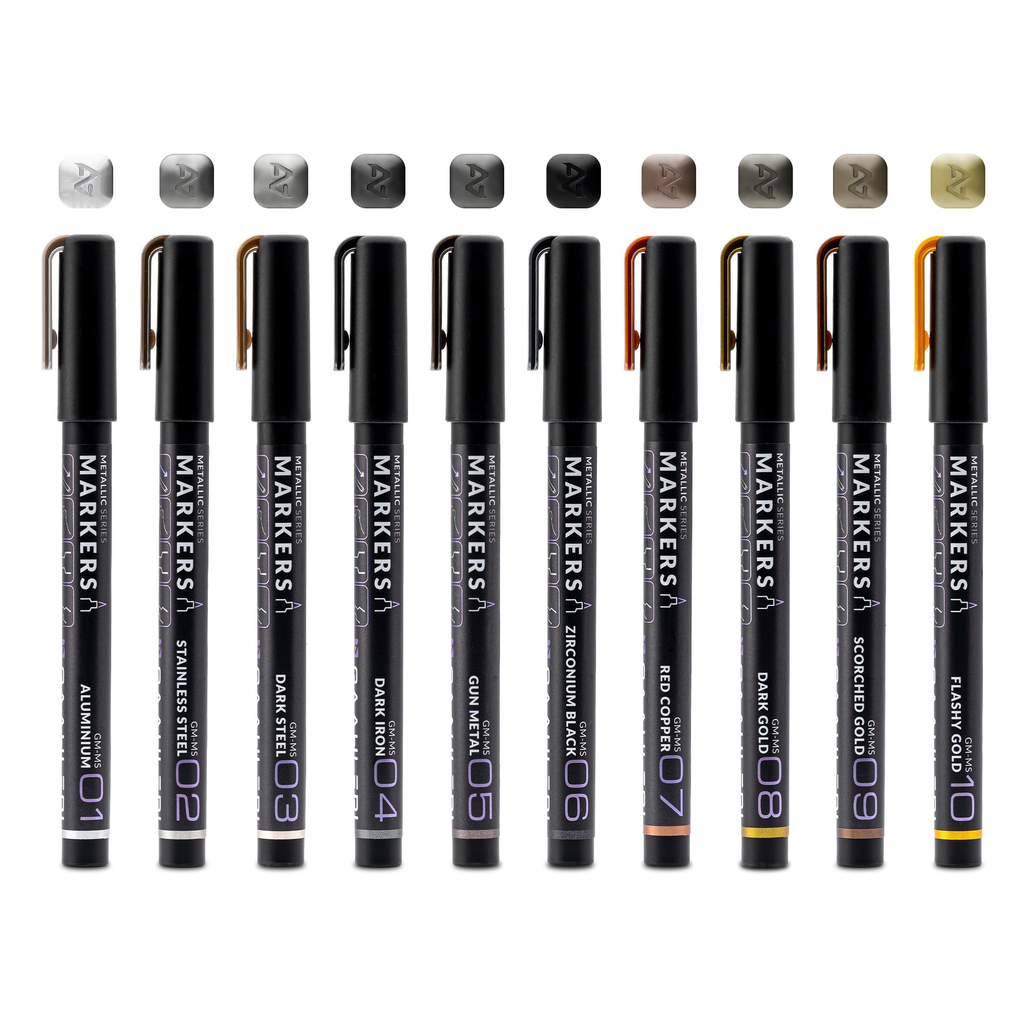 Metallic Series Marker Set