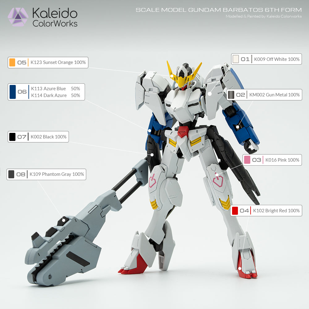 ASW-G-08 Gundam Barbatos 6th Form Colors Bundle – Gaahleri