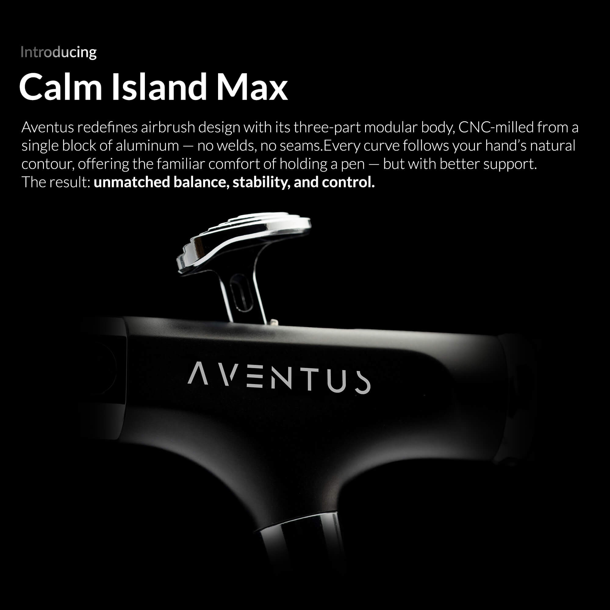 Aventus 0.2 & 0.4mm Airbrush Black Aurora | Gaahleri