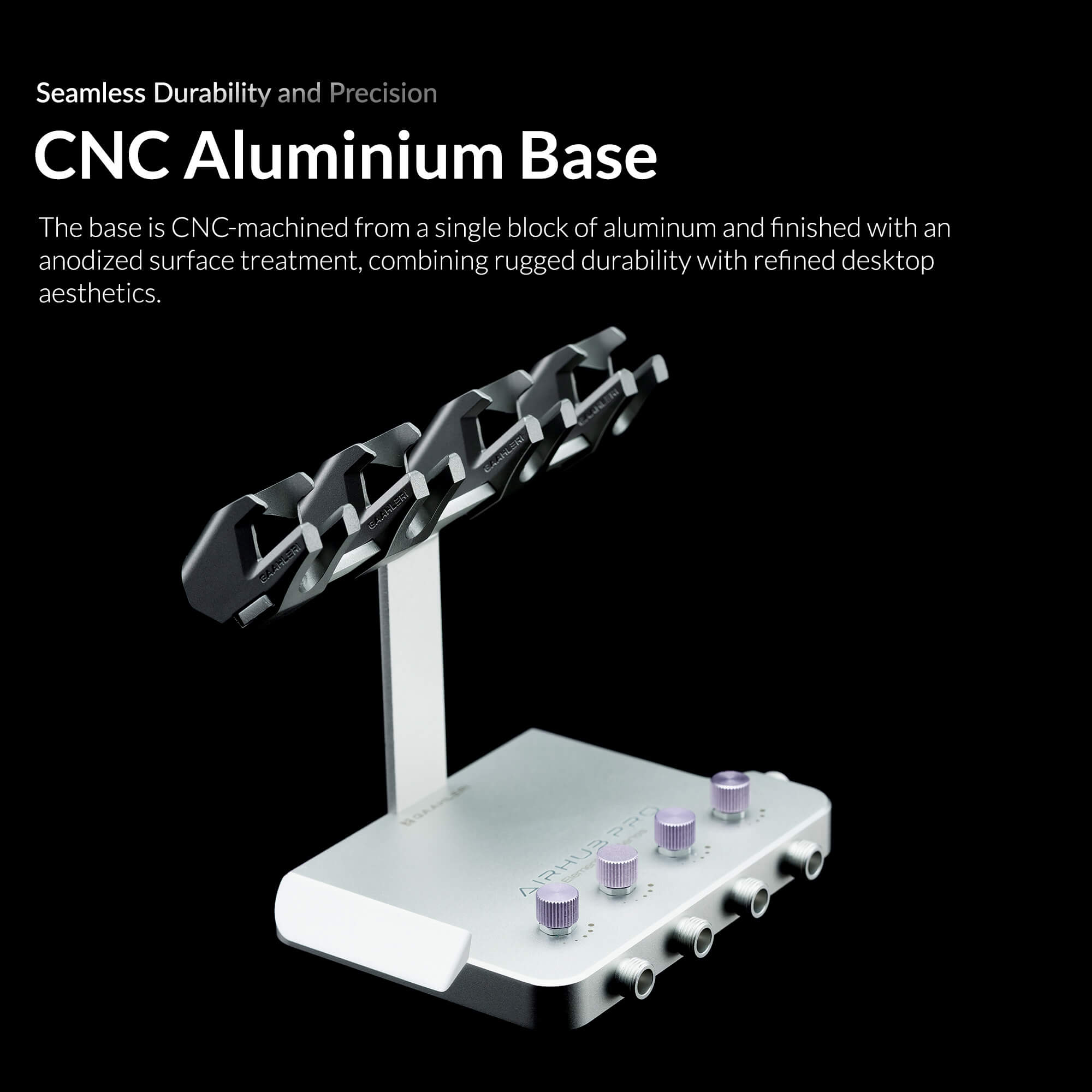 Gaahleri AirHub Pro - Modular Airbrush Holder with PSI Regulators