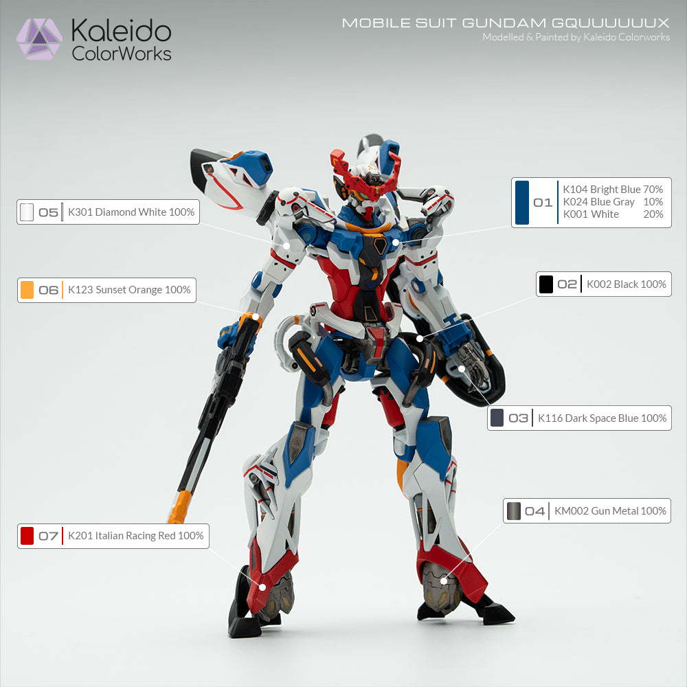 Gundam GQuuuuuuX Colors Bundle – Gaahleri
