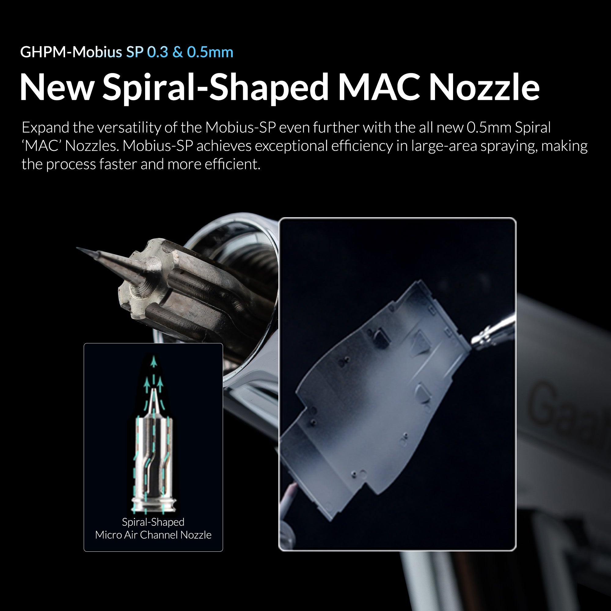 エアブラシ Gaahleri Premium Series Mobius03 Amazon.com: Gaahleri Airbrush Premium Series Mobius 0.3mm