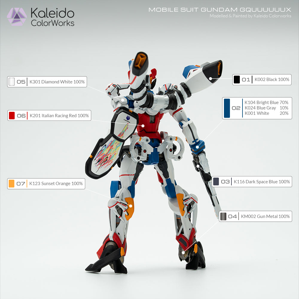Gundam GQuuuuuuX Colors Bundle – Gaahleri