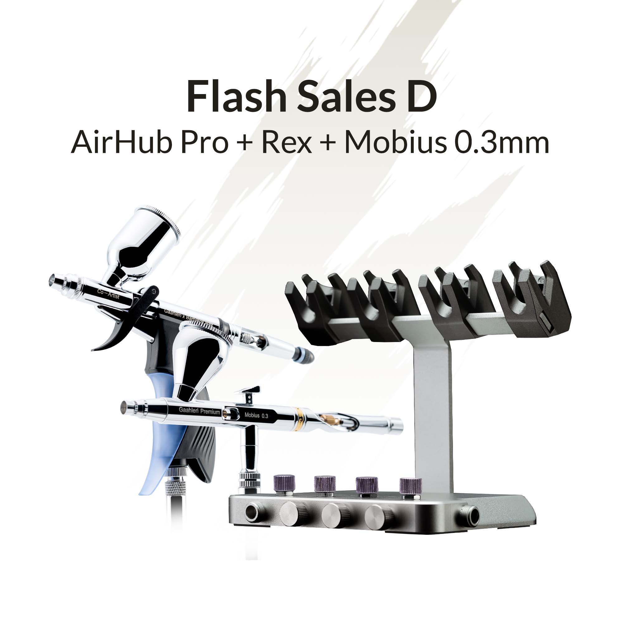 [D] AirHub Pro + Airbrushes