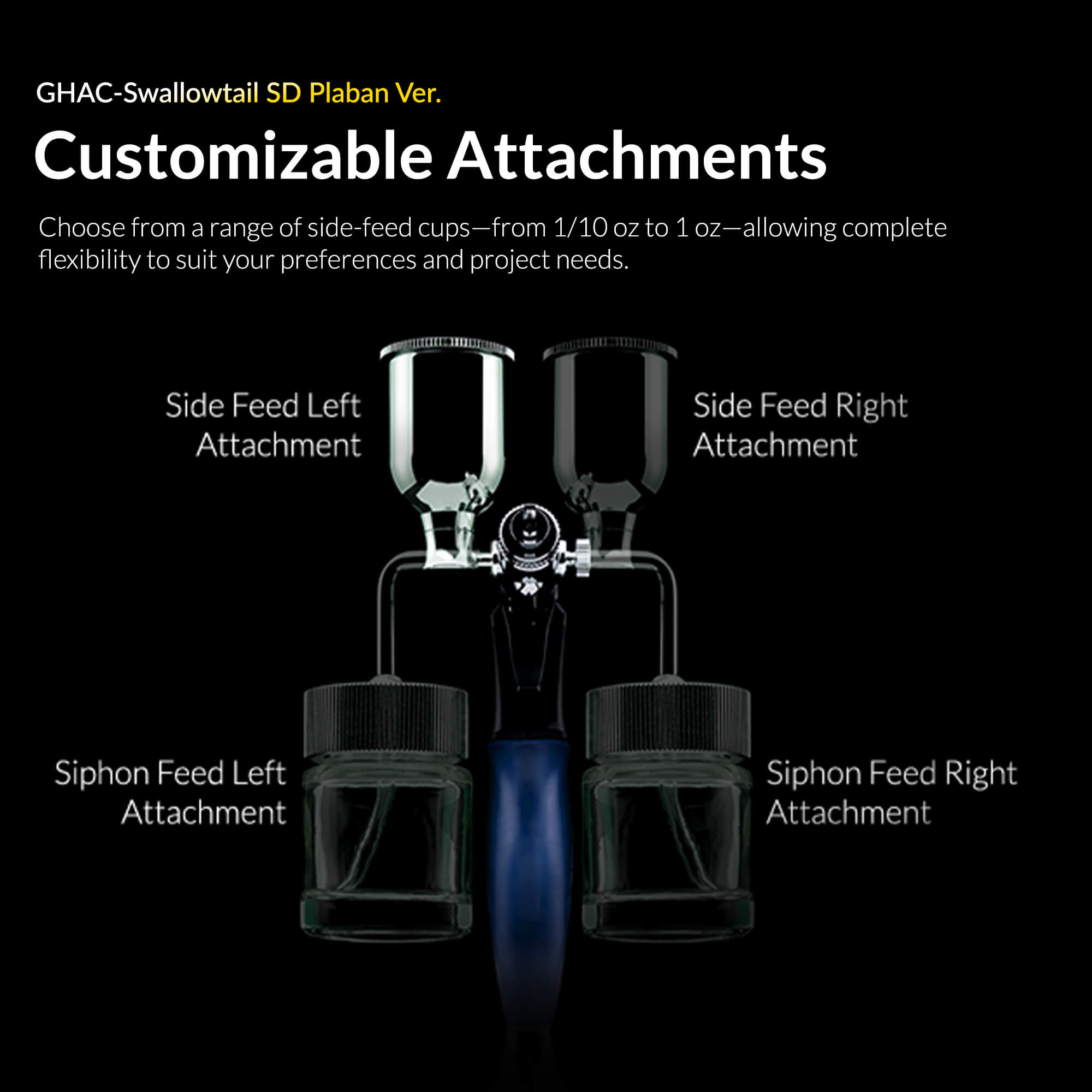 Ace Series GHAC-Swallowtail SD Plaban Ver. Airbrush – Gaahleri