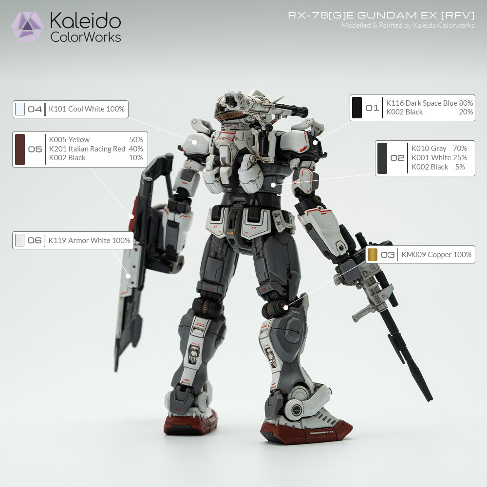 RX-78(G)E Gundam EX Colors Bundle – Gaahleri