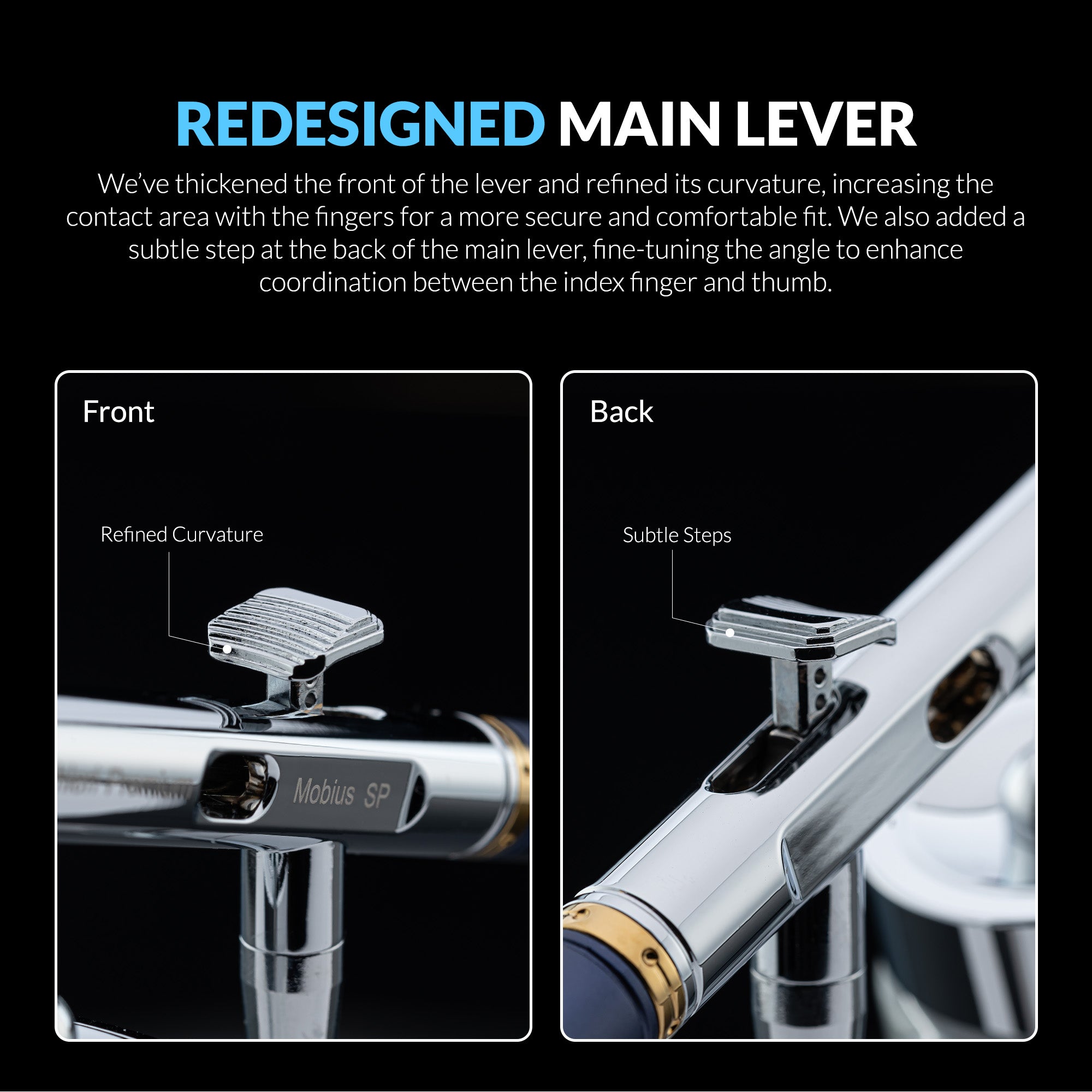 Premium Series GHPM-Mobius SP + Siphon Cup Set + Gaahleri Airbrush Holder Bundle
