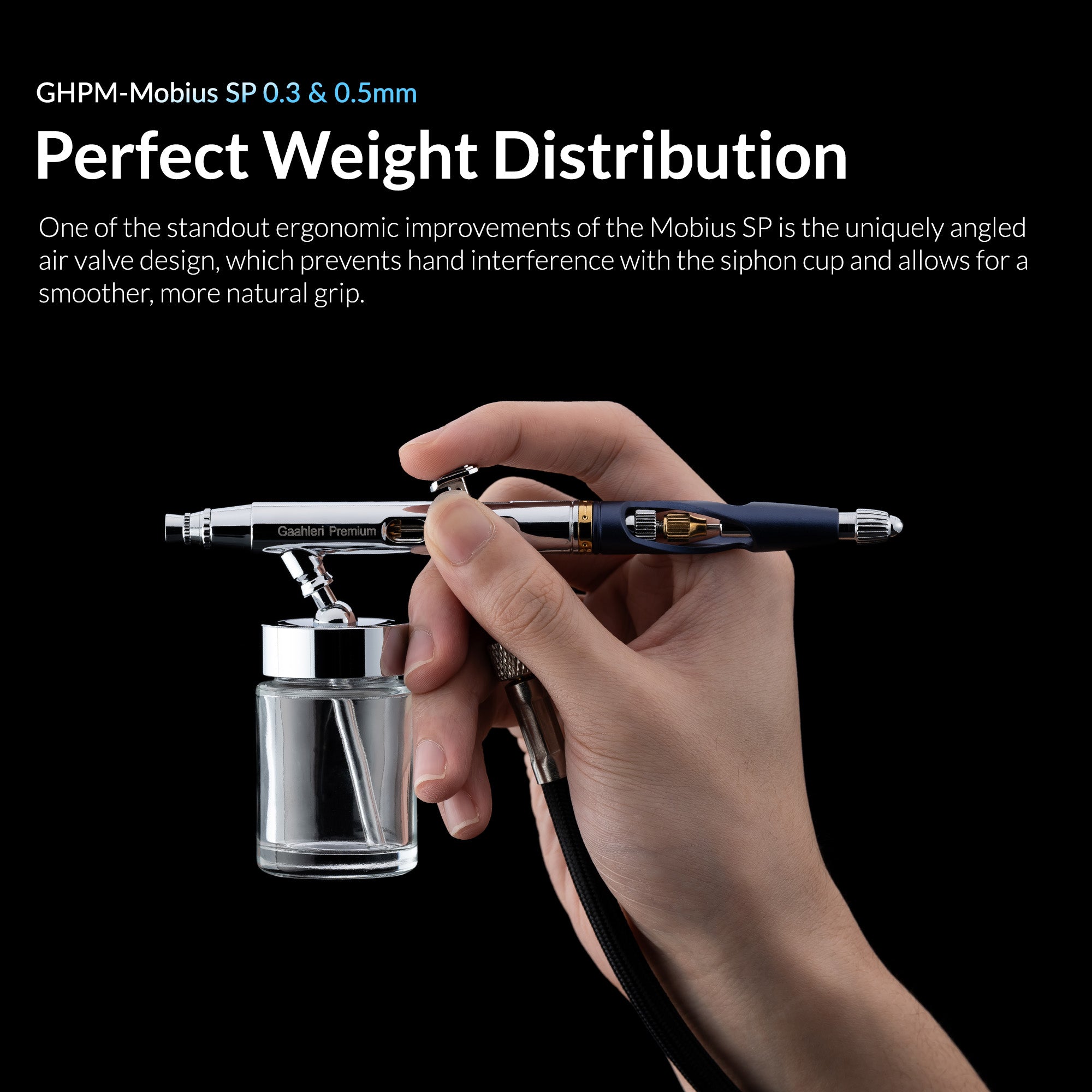 エアブラシ Gaahleri Premium Series Mobius03 Amazon.com: Gaahleri Airbrush Premium Series Mobius 0.3mm