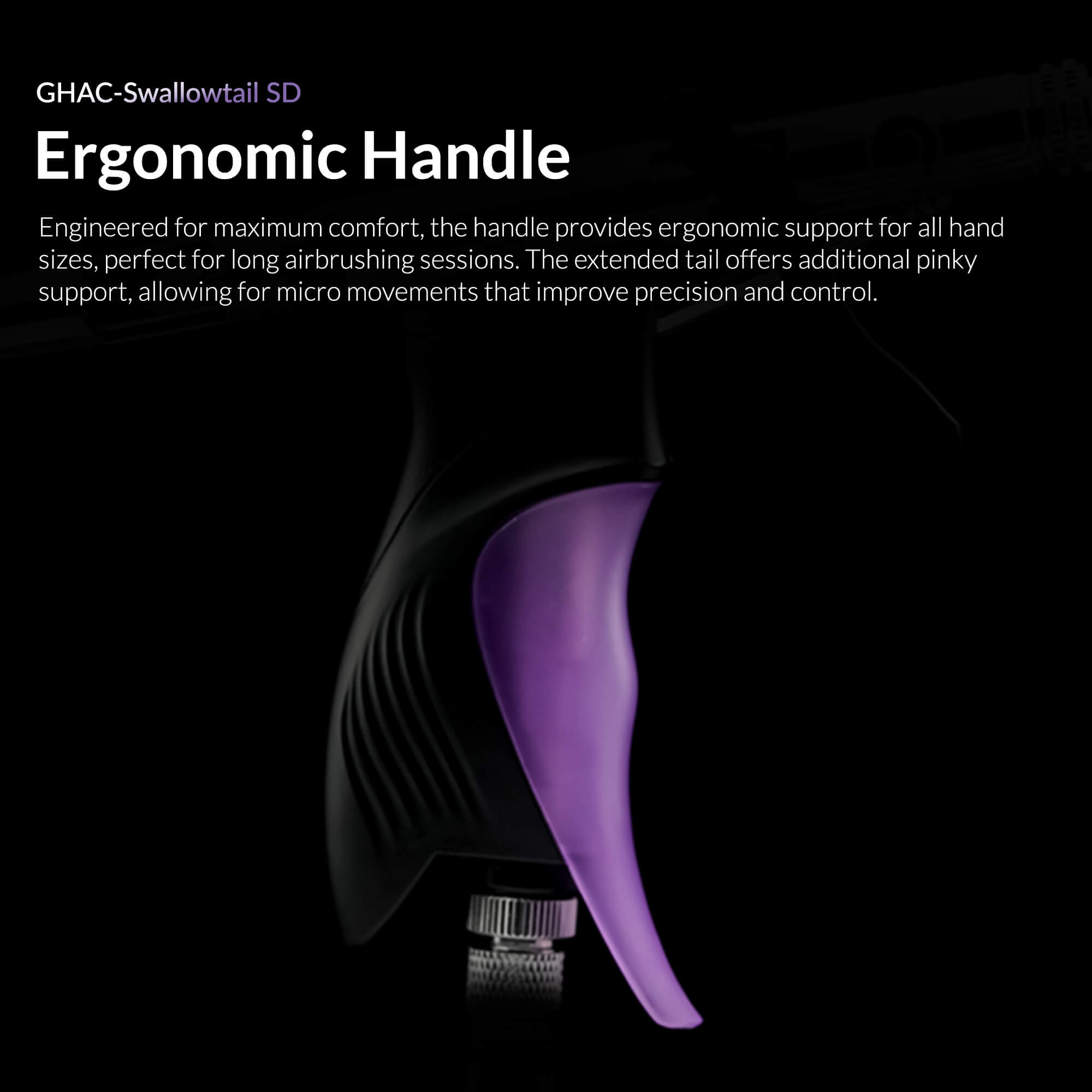 GHAC-Swallowtailエアブラシセット② Ace Series GHAC-Swallowtail Studio G Ver. Airbrush – Gaahleri
