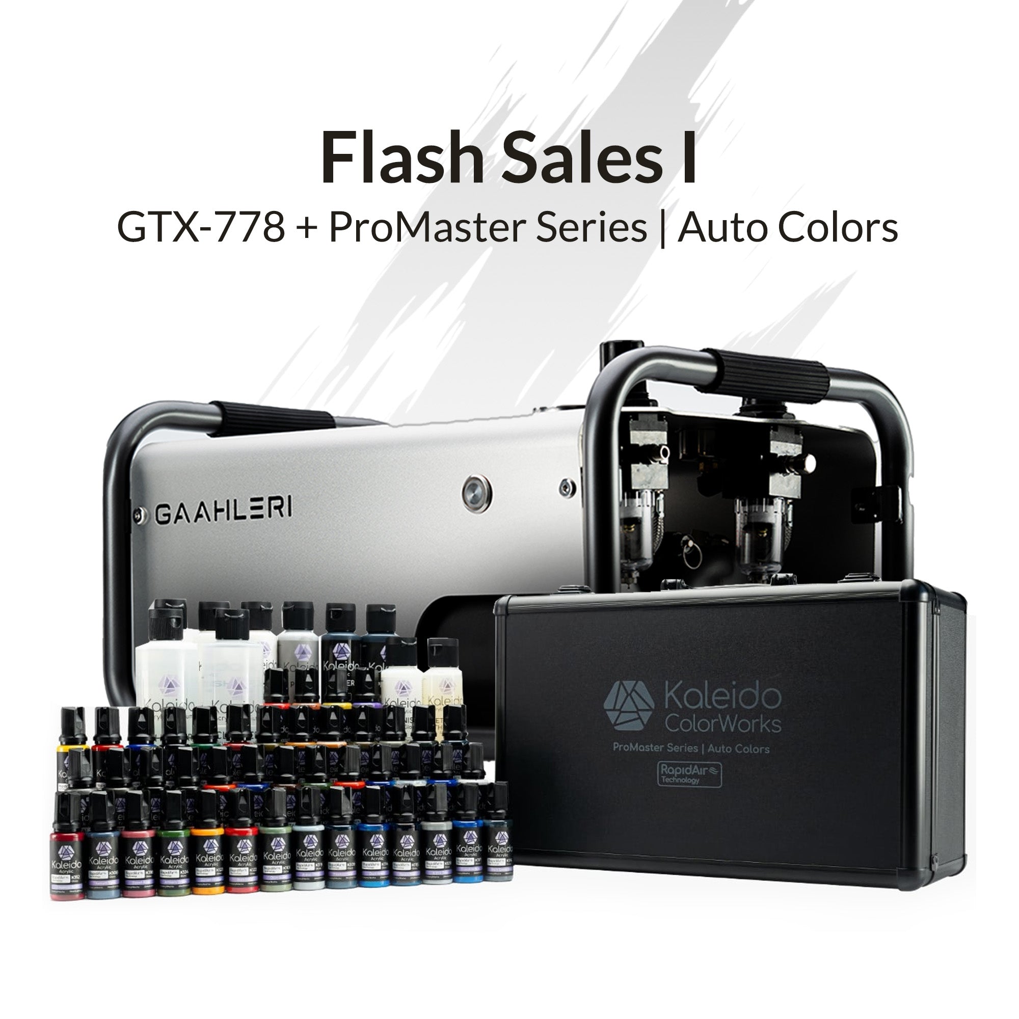 GTX-778 Compressors + ProMaster Series Auto Colors Bundle