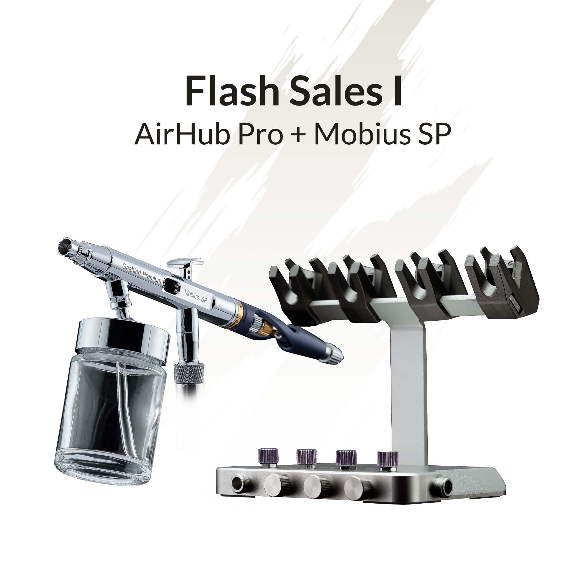 [I] AirHub Pro + Mobius SP Siphon Airbrush