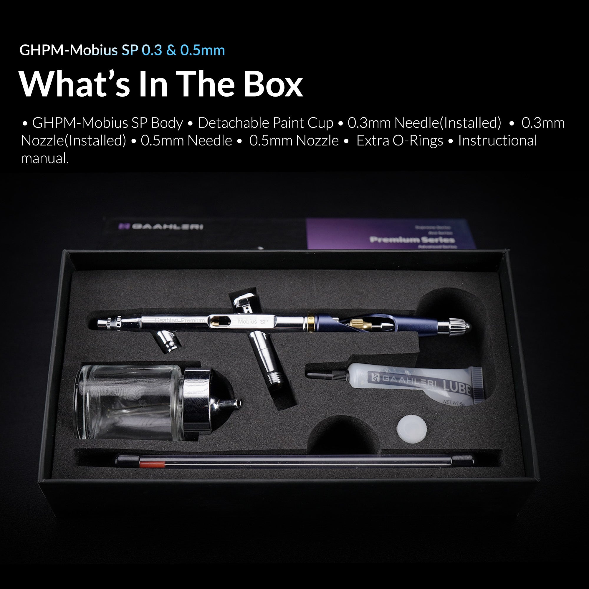 Gaahleri Premium Series GHPM-Mobius SP 0.3 & 0.5mm