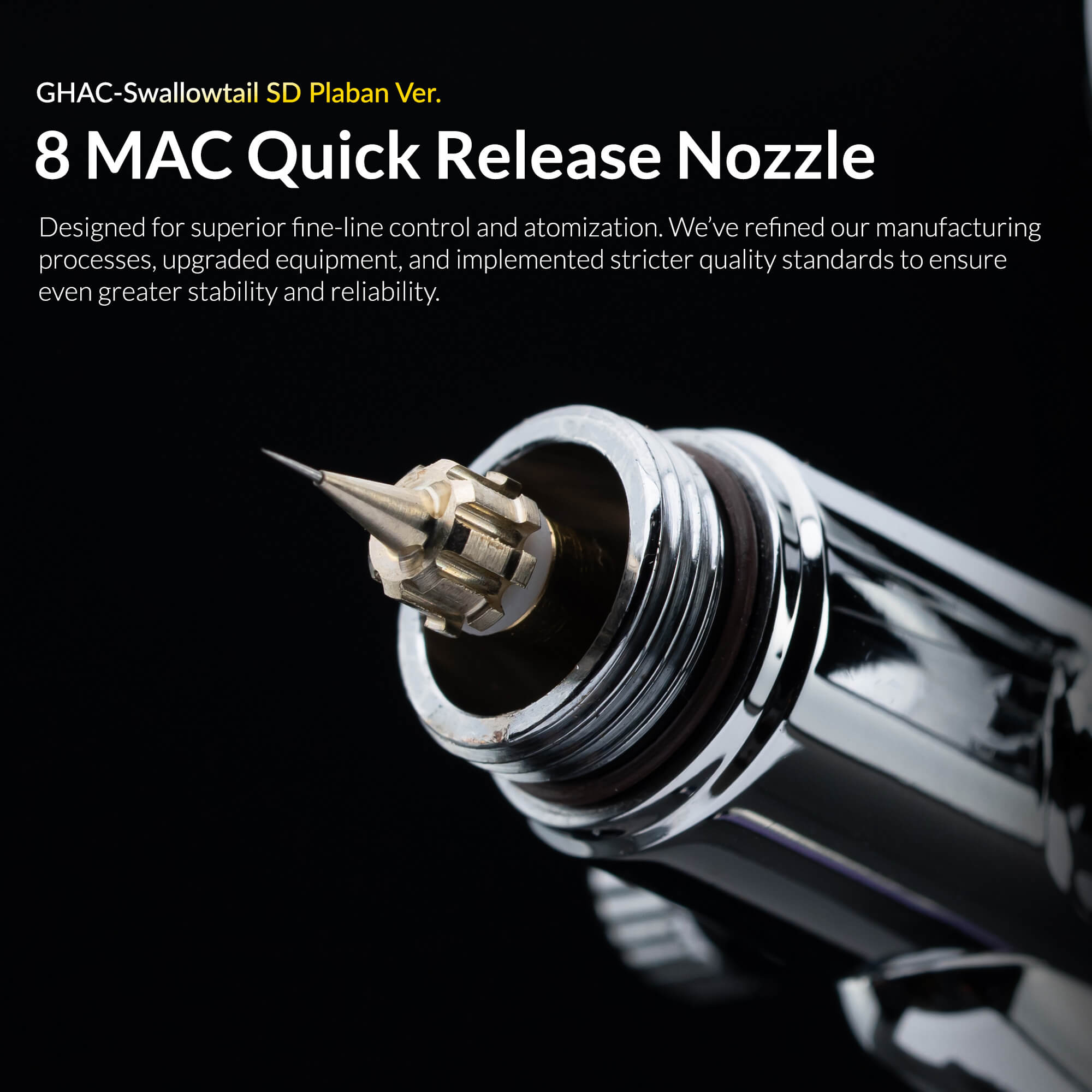 Ace Series GHAC-Swallowtail SD Plaban Ver. Airbrush – Gaahleri