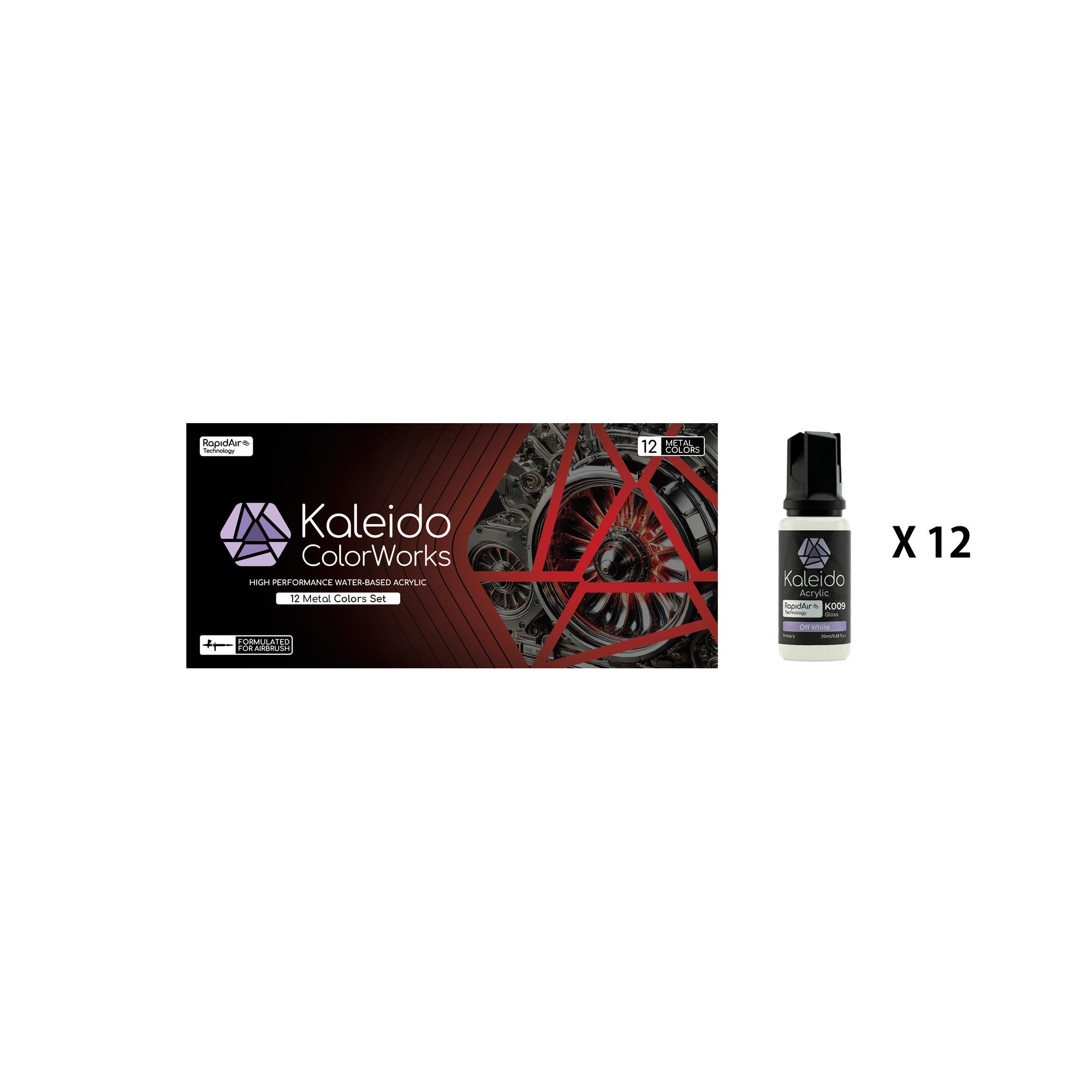 Acrylic (12 Colors Set)