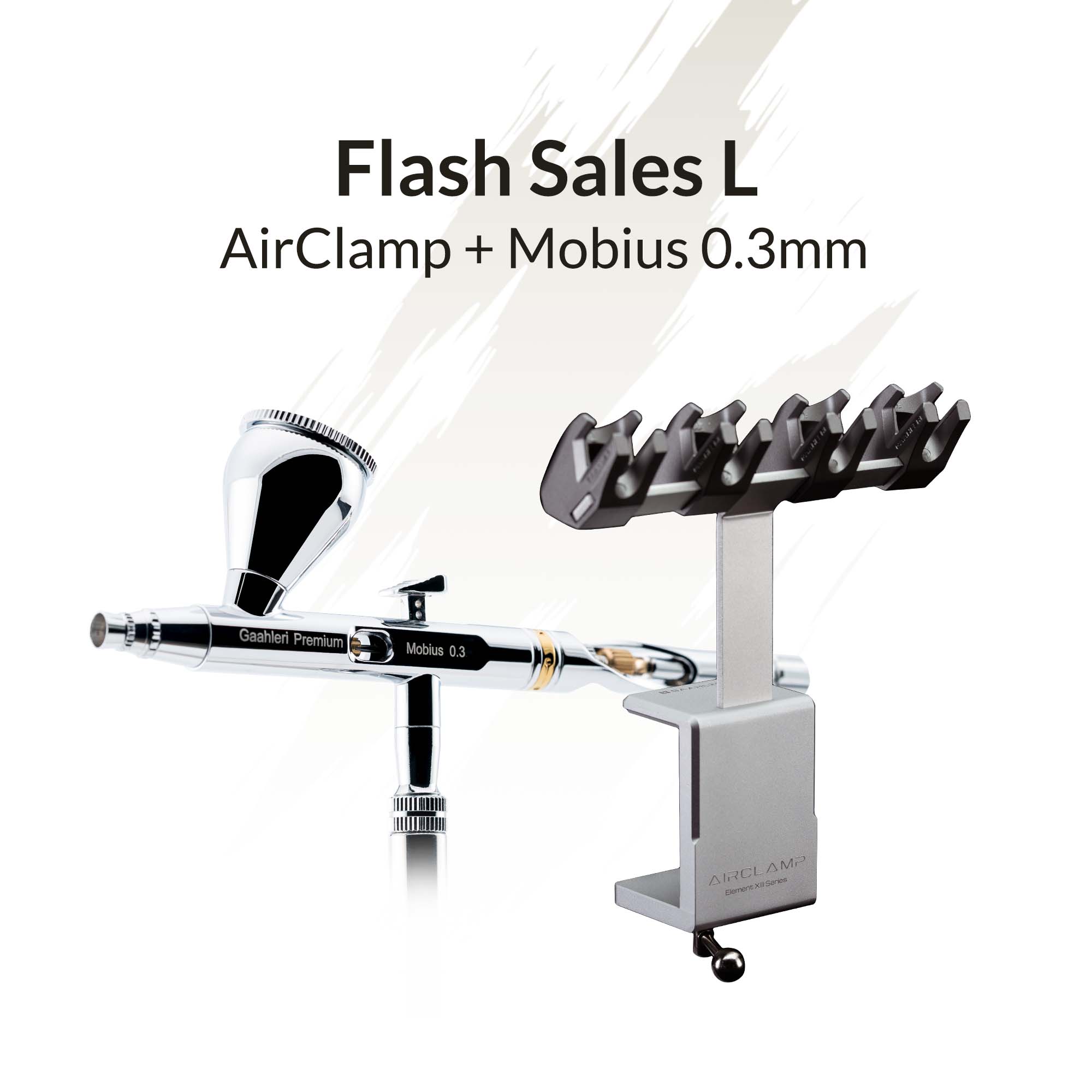 [L] AirClamp + Mobius 0.3mm Airbrush