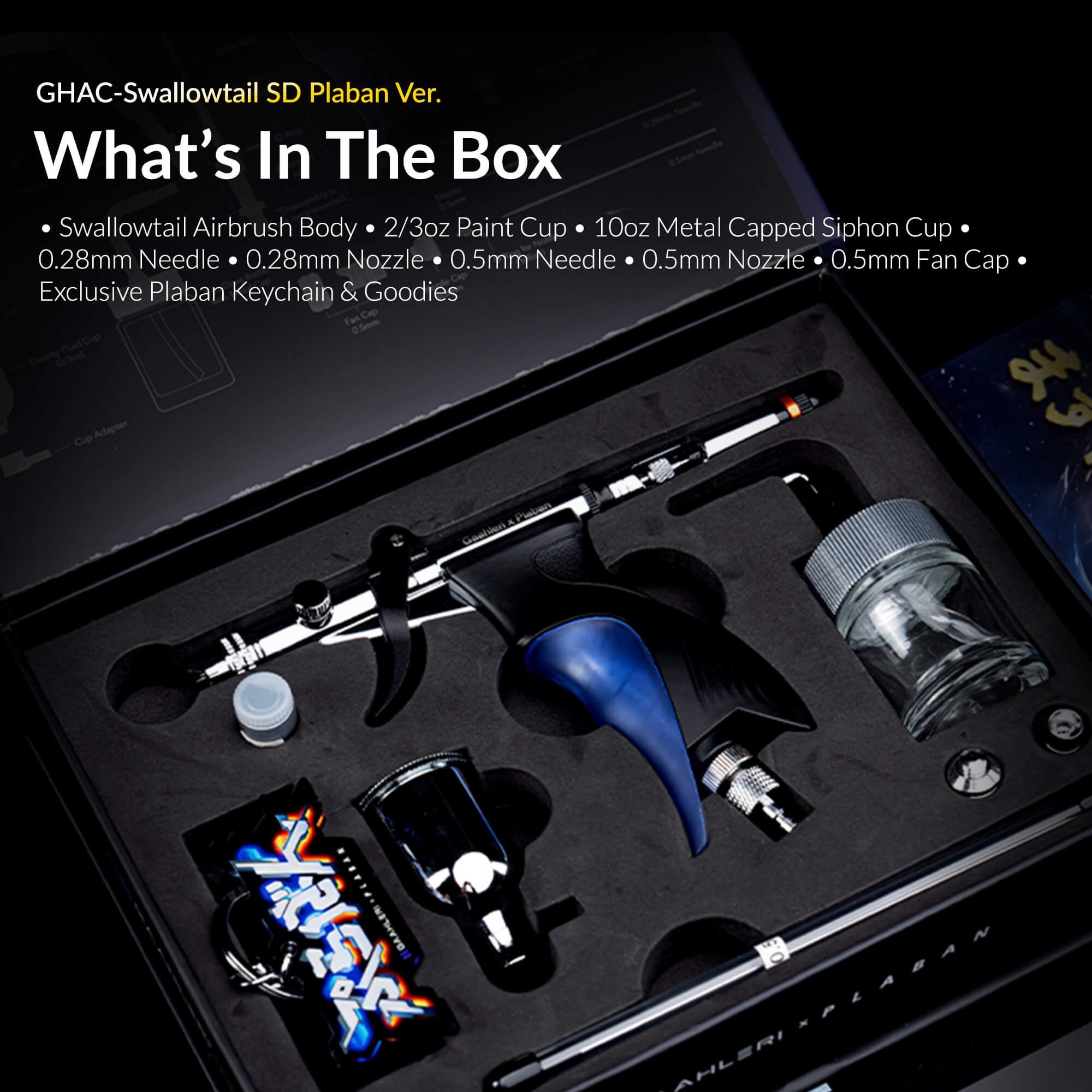 Ace Series GHAC-Swallowtail SD Plaban Ver. Airbrush – Gaahleri