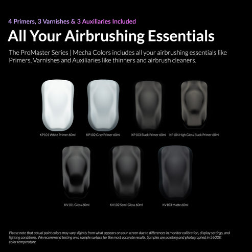 Kaleido Colorworks Water-Based Paint ProMaster Series | Mecha Colors ...