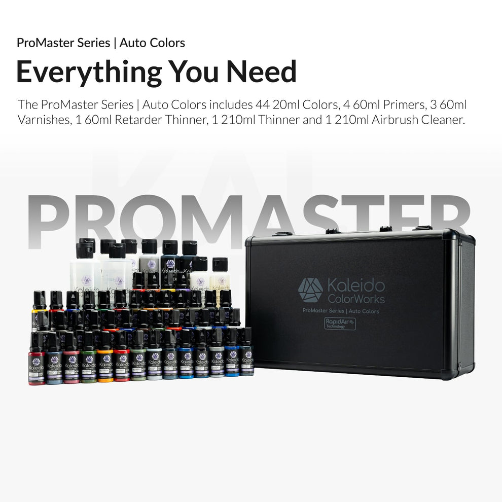 Color Master Auto Kaleido Colorworks Water-Based Paint ProMaster Series | Auto Colors ...