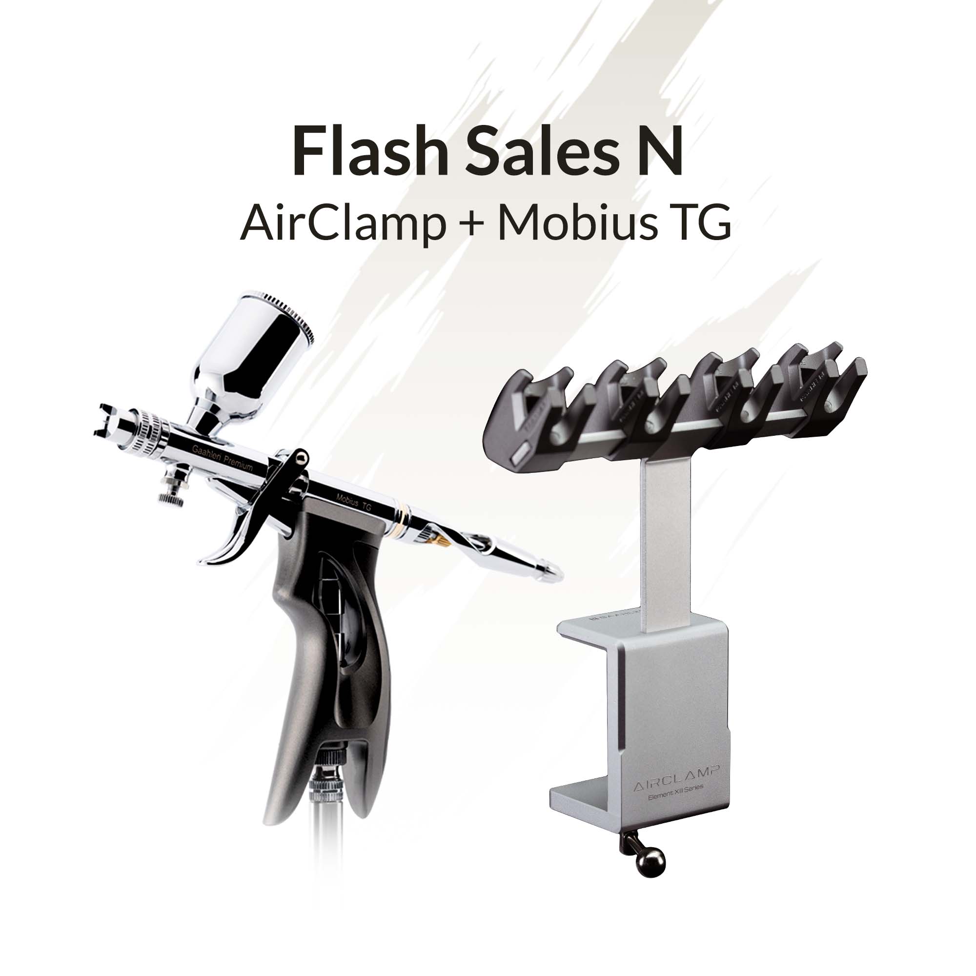 [N] AirClamp + Mobius TG 0.5mm Airbrush
