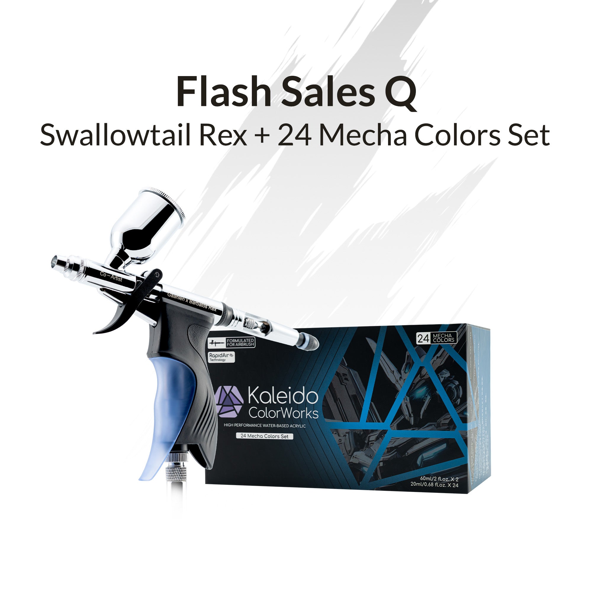 Swallowail - Rex Ver. + 24 Auto Colors Set